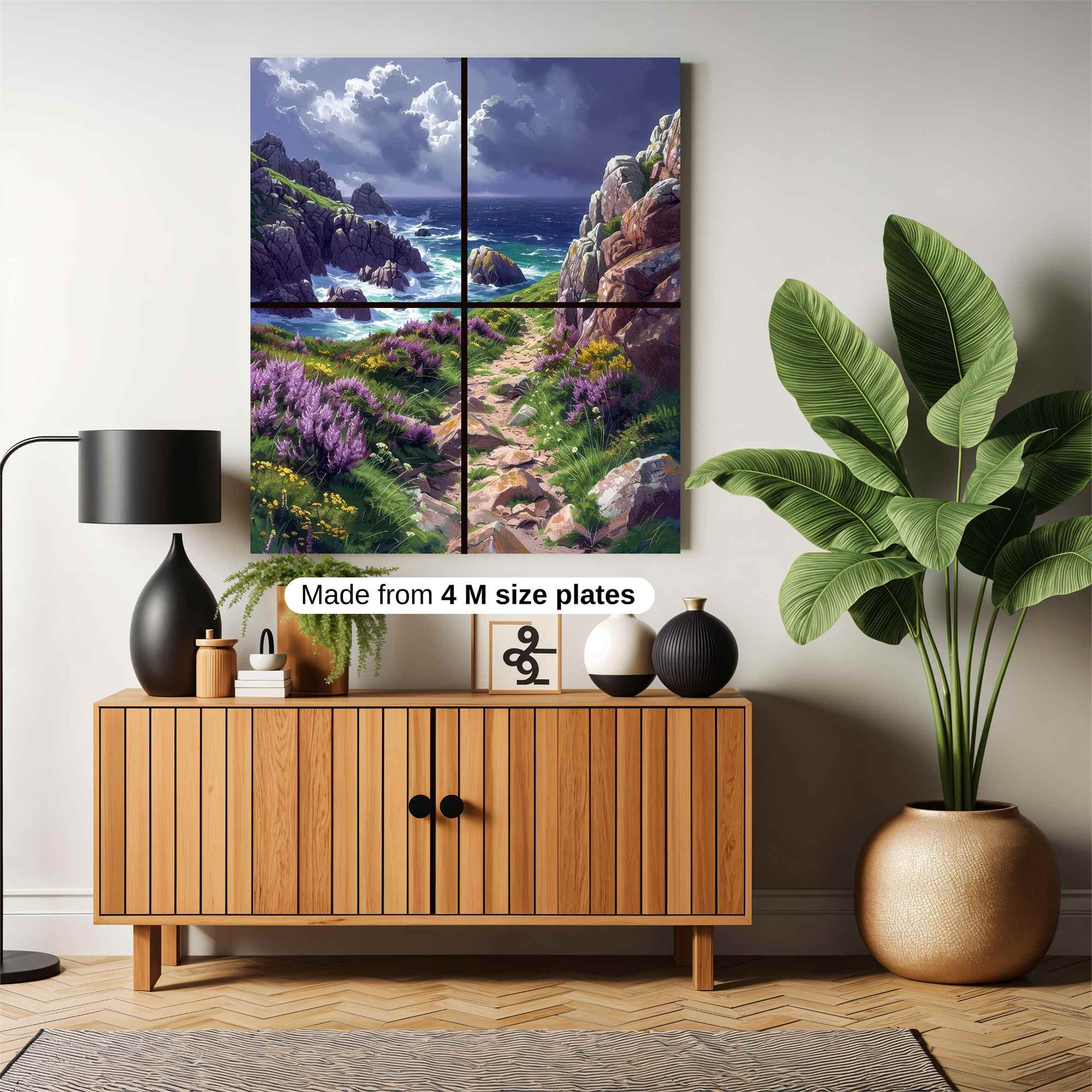 Coastal Serenity Safe Wall Magnetic / M