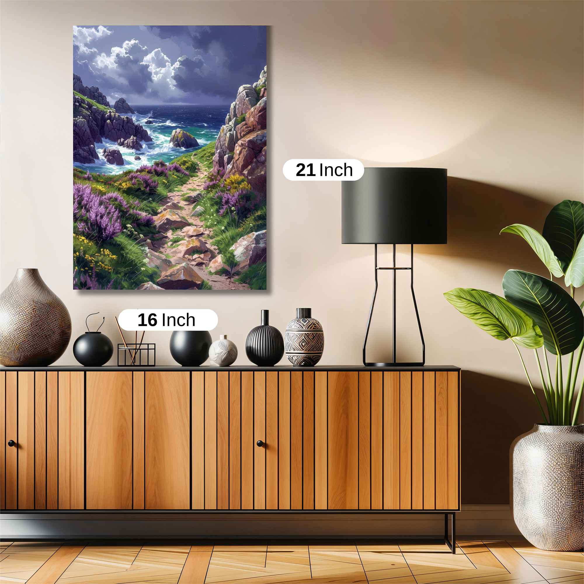 Coastal Serenity Safe Wall Magnetic / M