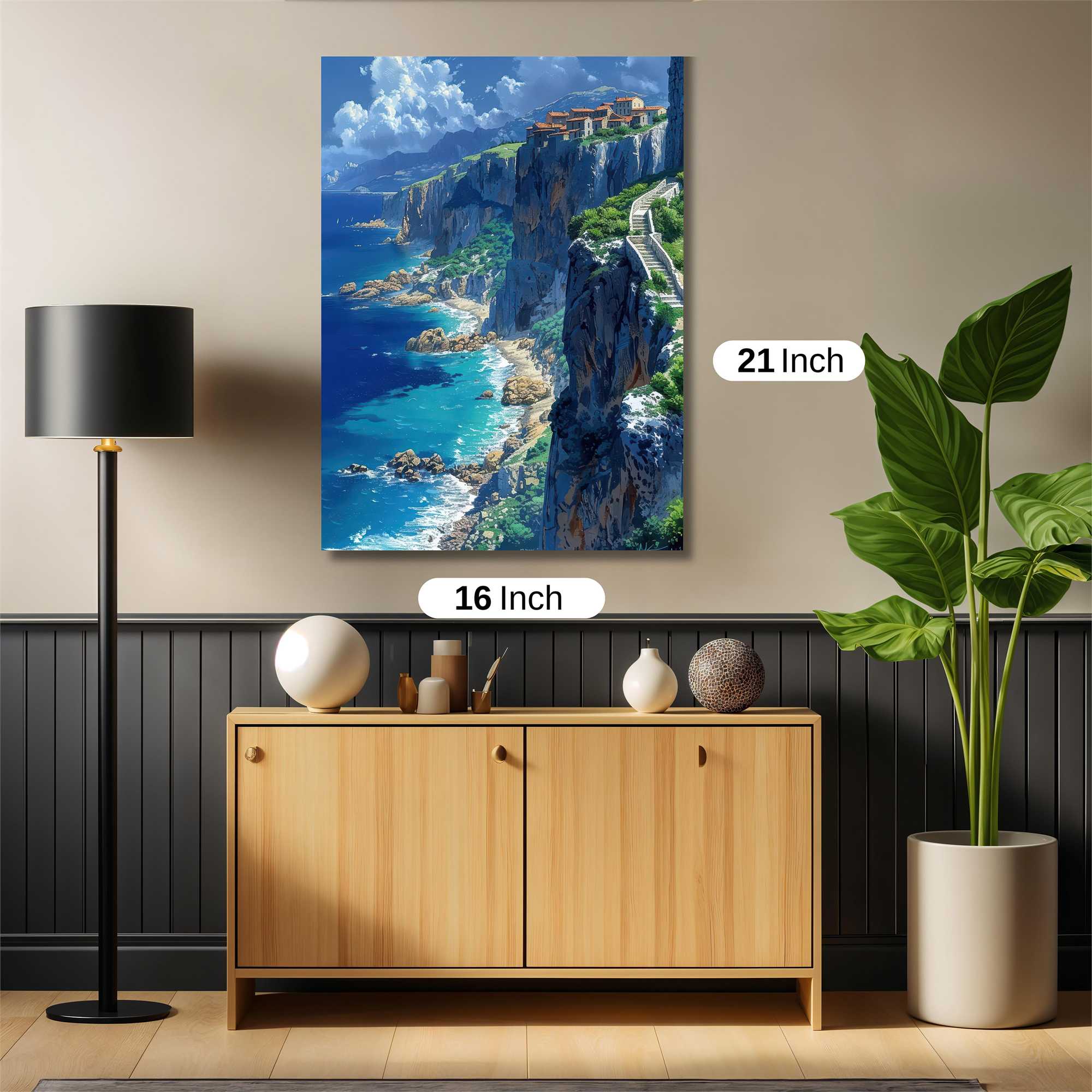 Cliffside Serenity Safe Wall Magnetic / M