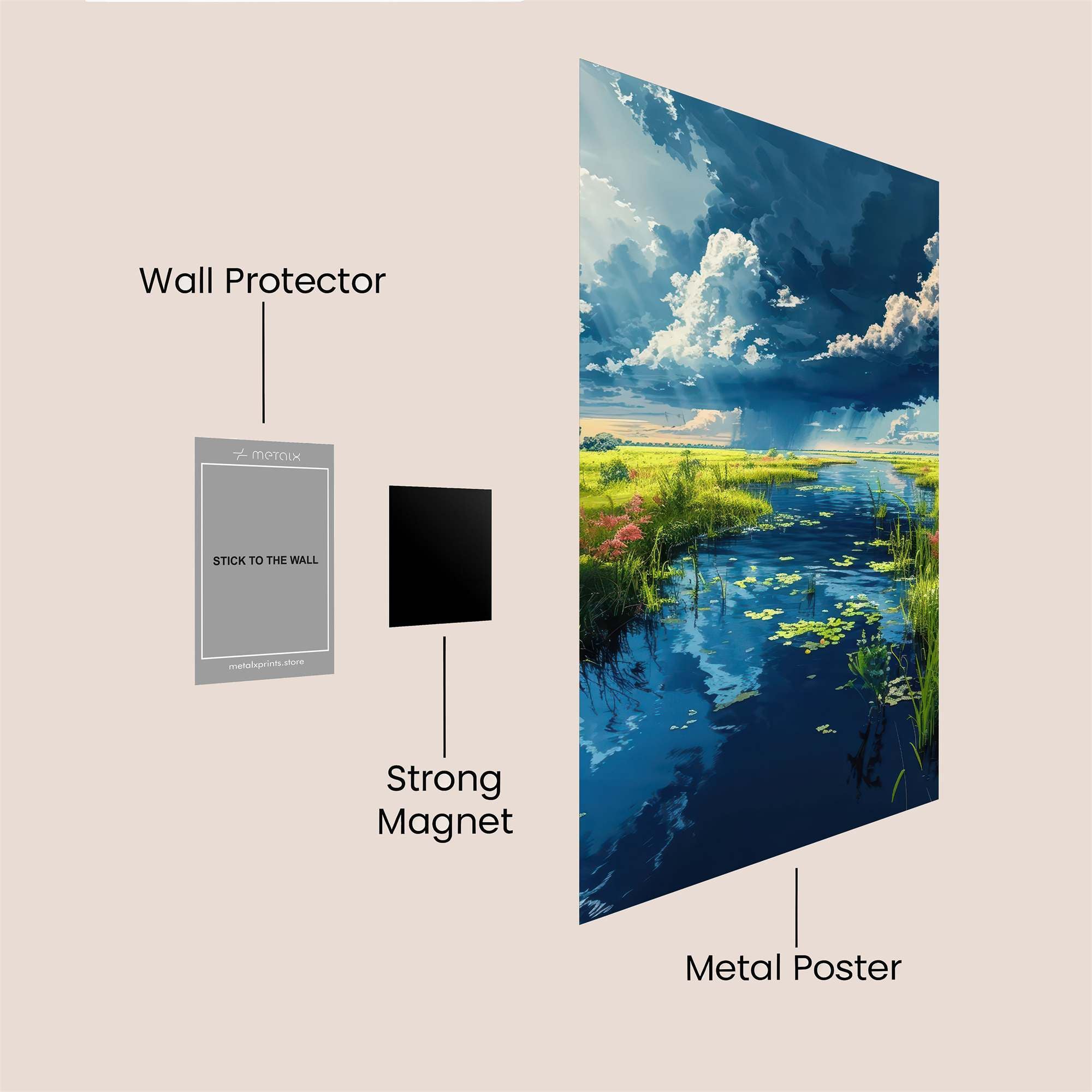 StormySerenity Safe Wall Magnetic / M