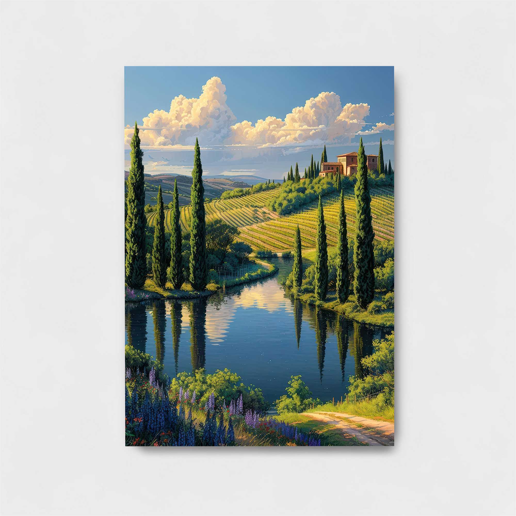 Tuscan Tranquility Safe Wall Magnetic / M