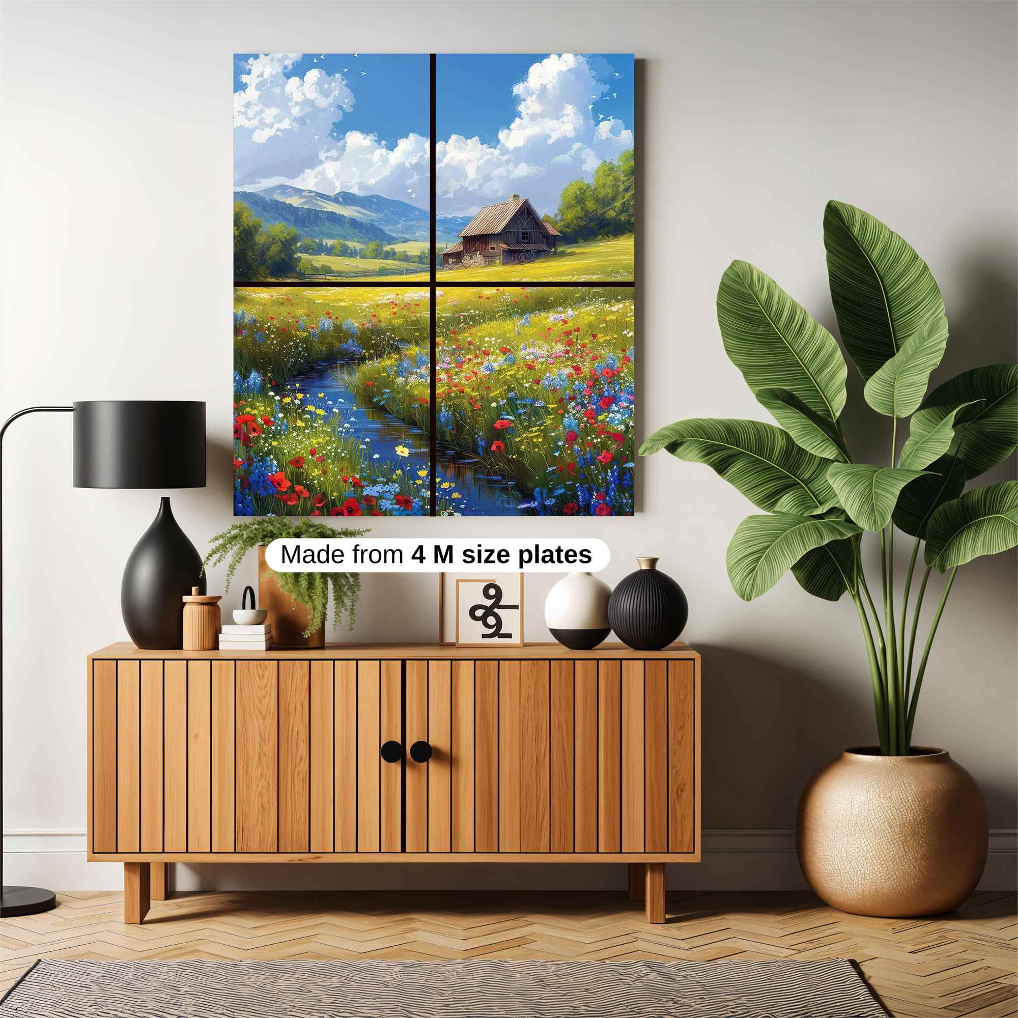 Cottage Bliss Safe Wall Magnetic / M