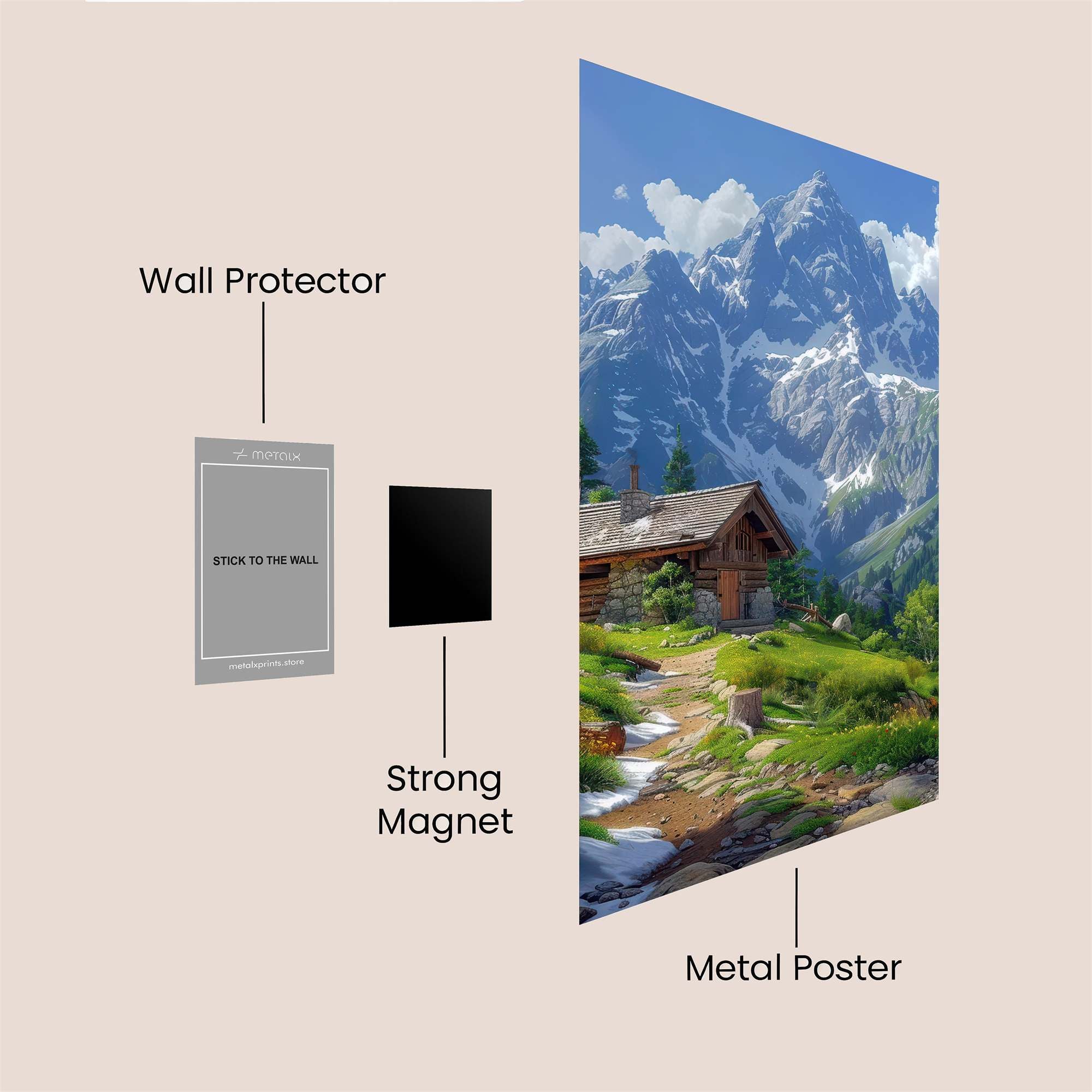 Everest Serenity Safe Wall Magnetic / M
