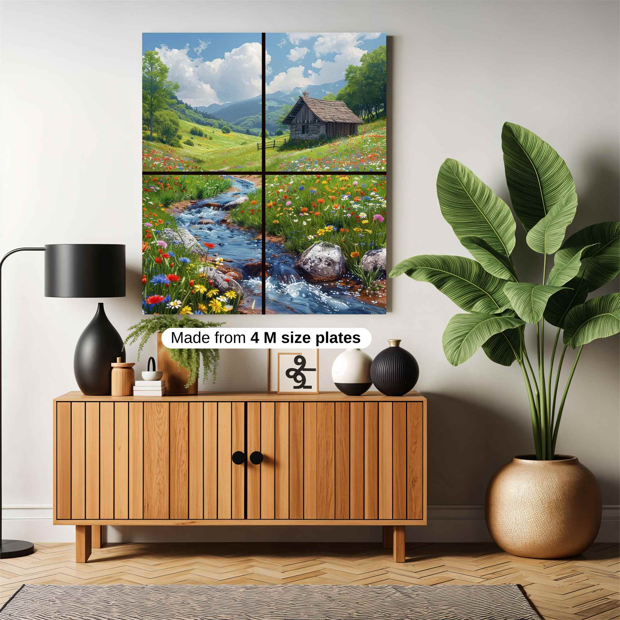 Cabin Bliss Safe Wall Magnetic / M