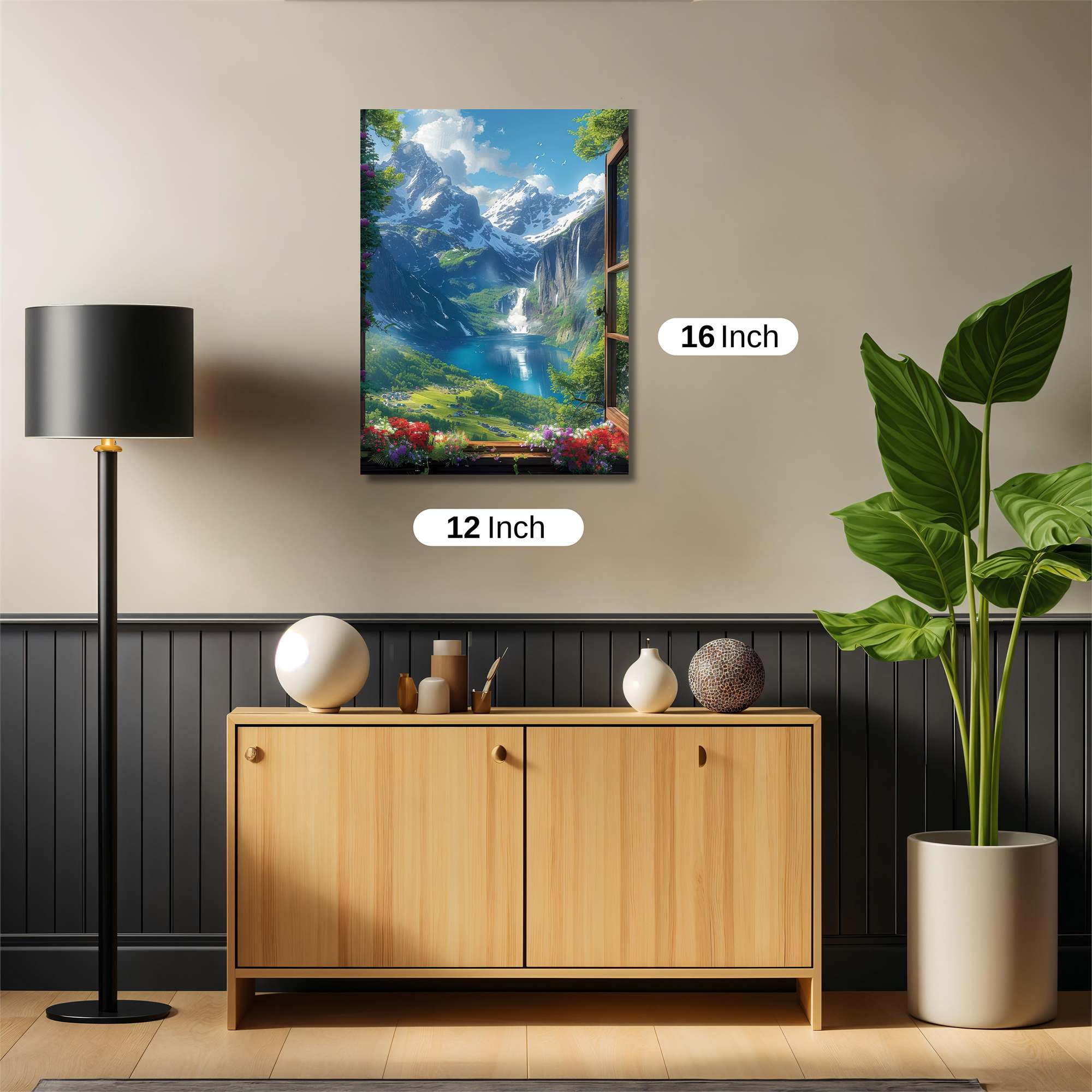 Alpine Serenity Safe Wall Magnetic / M