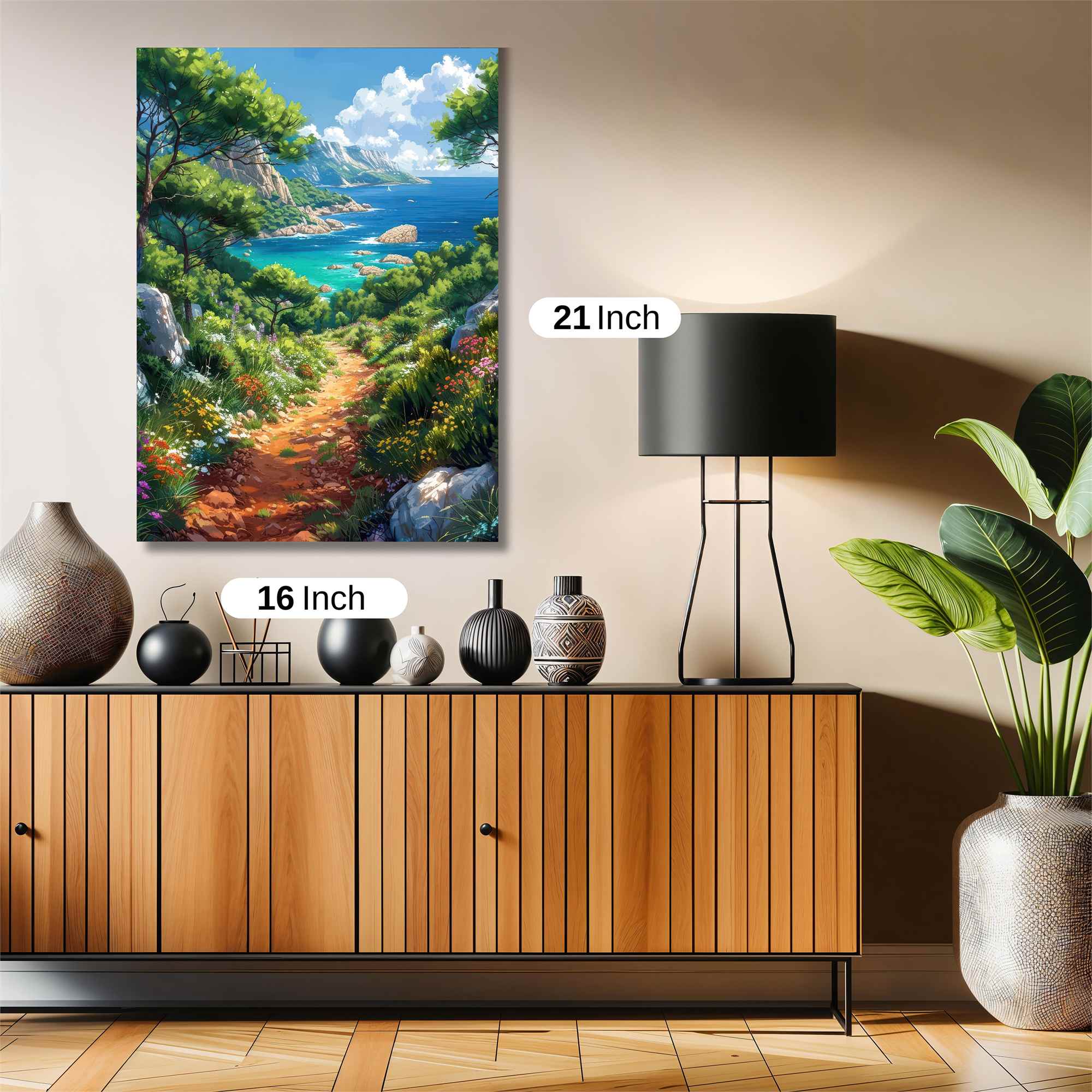 Nature's Serenity Safe Wall Magnetic / M