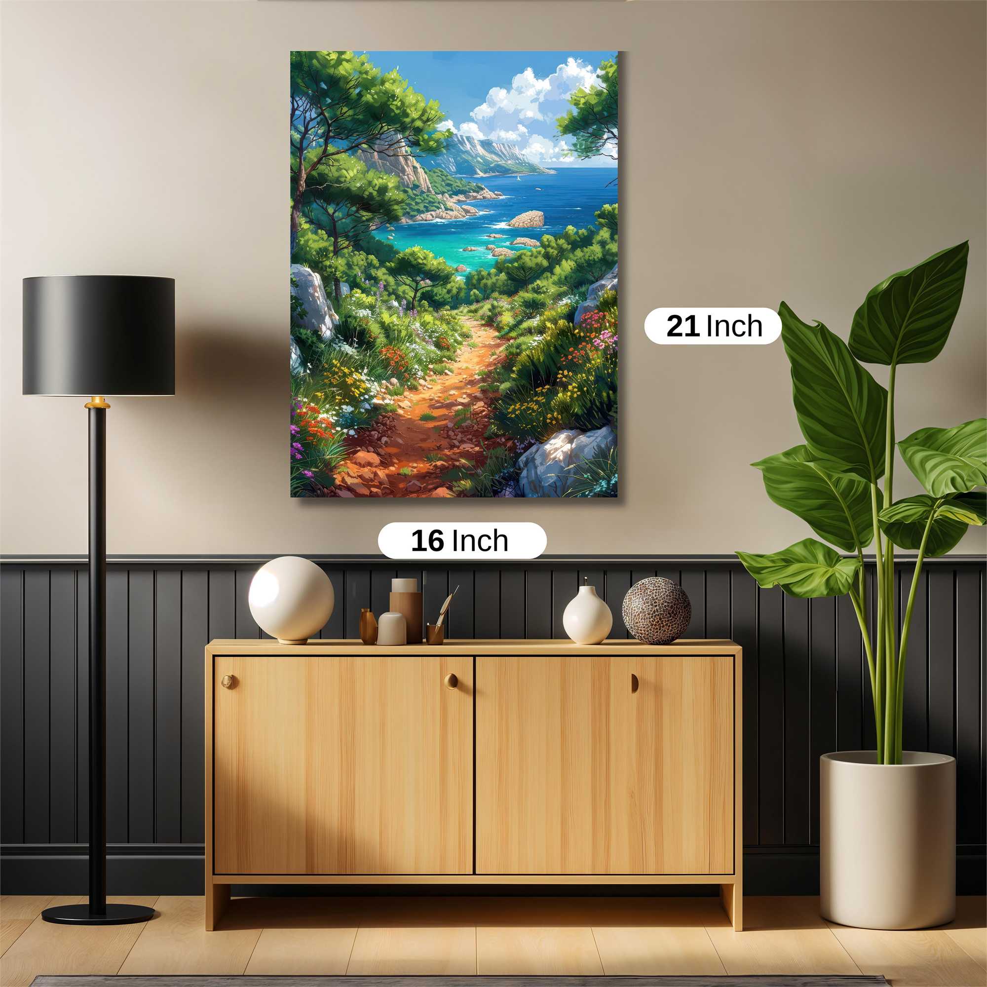 Nature's Serenity Safe Wall Magnetic / M