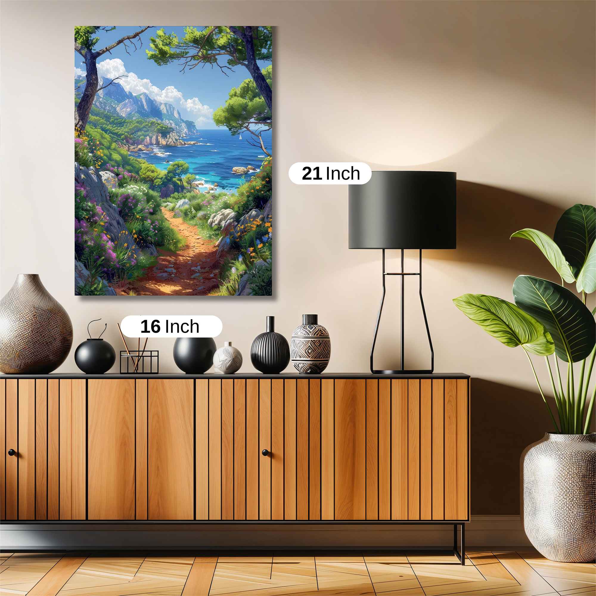 Nature's Serenity Safe Wall Magnetic / M