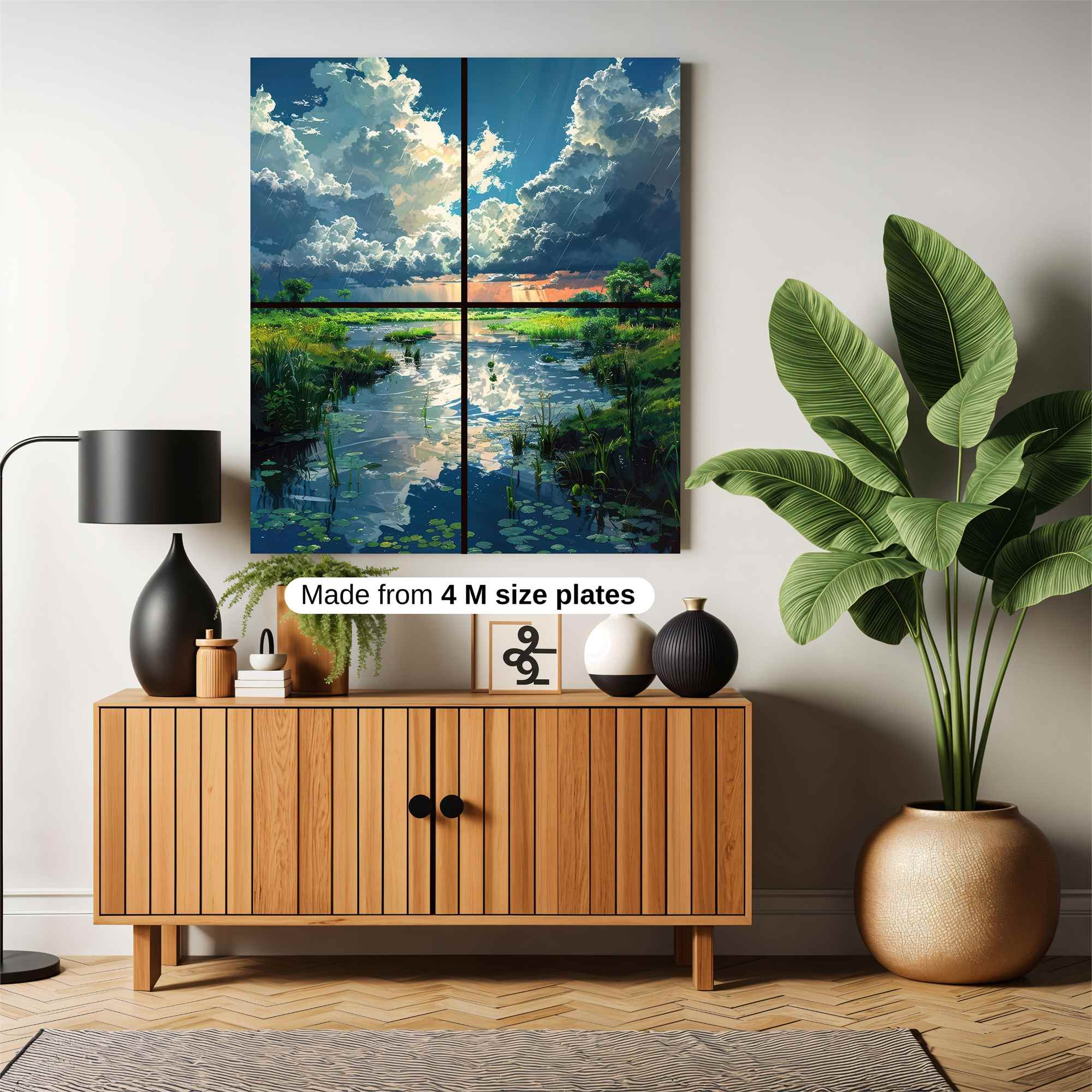 Sunset Serenity Safe Wall Magnetic / M