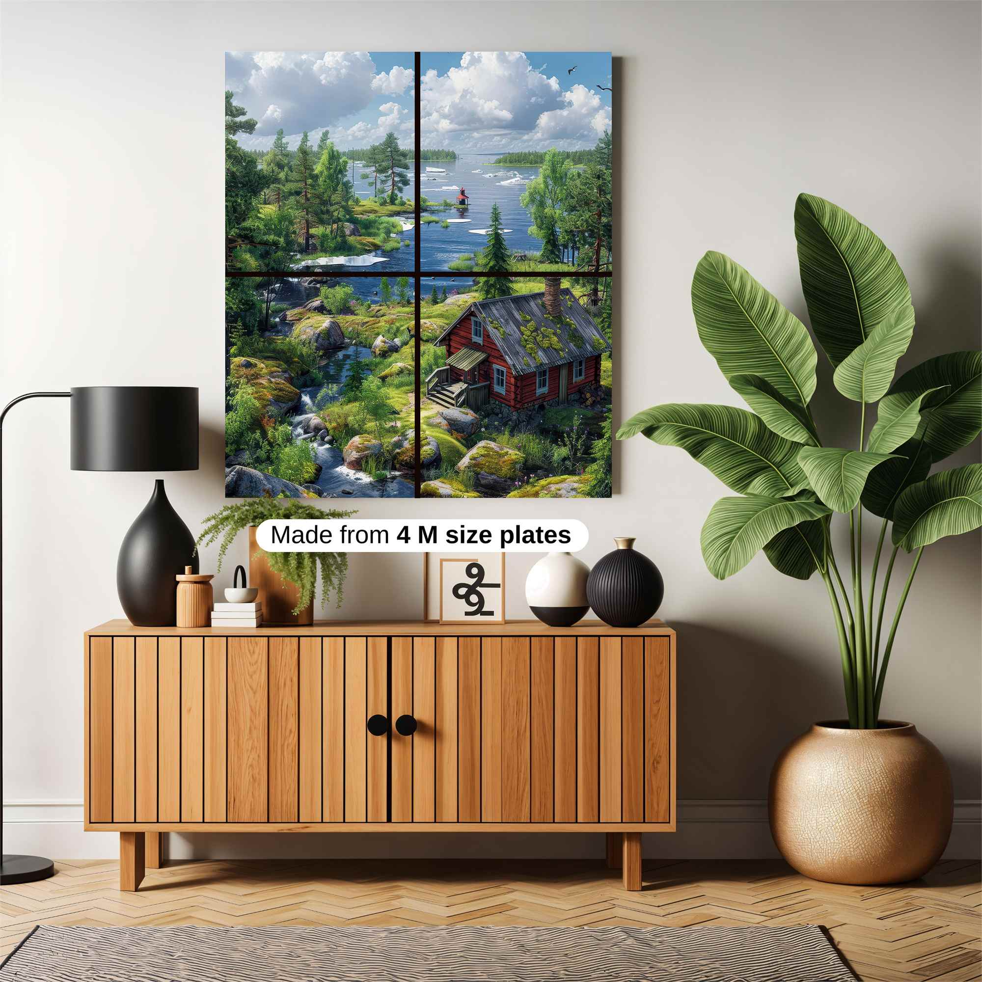 Cabin Serenity Safe Wall Magnetic / M