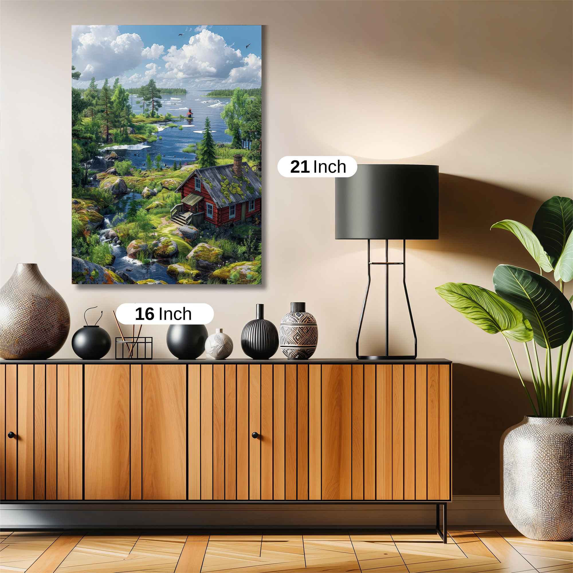 Cabin Serenity Safe Wall Magnetic / M