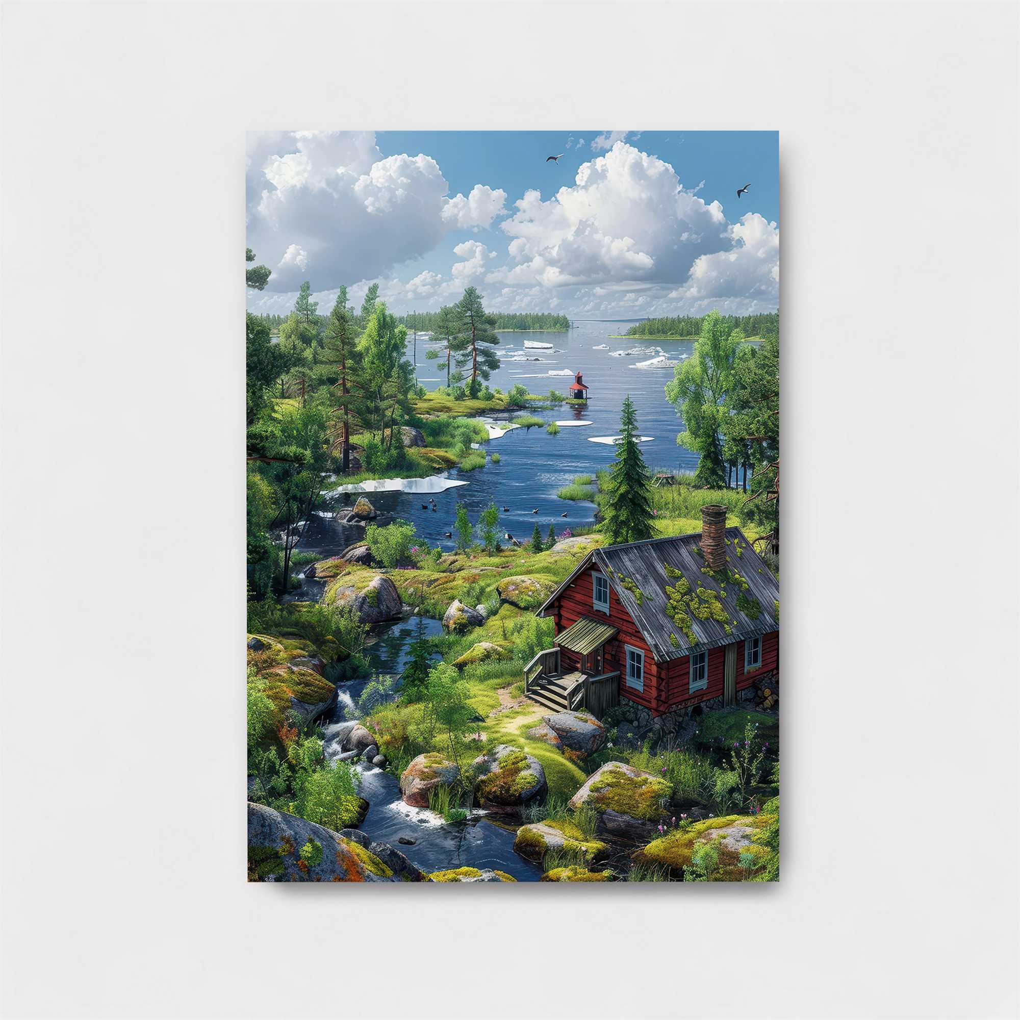 Cabin Serenity Safe Wall Magnetic / M