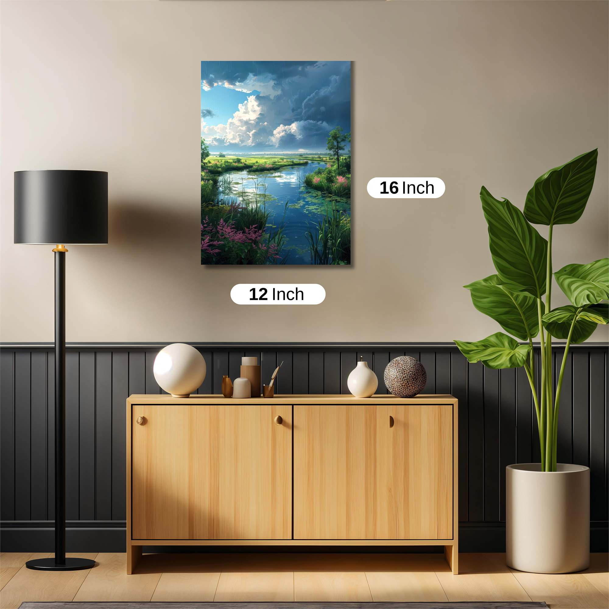 Nature's Serenity Safe Wall Magnetic / M