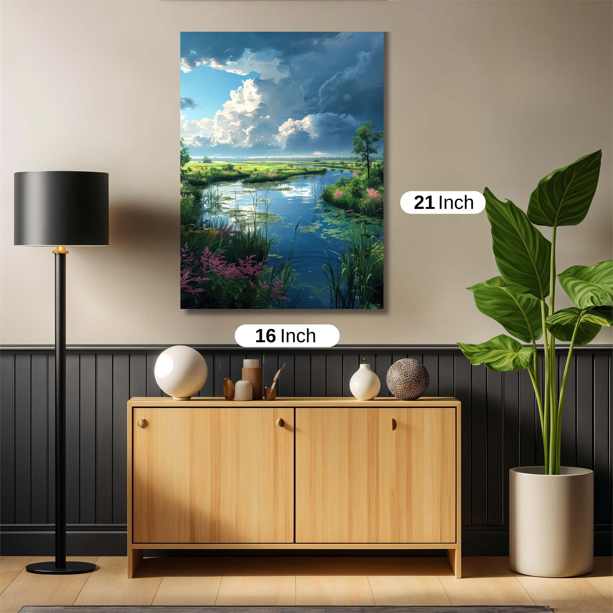 Nature's Serenity Safe Wall Magnetic / M