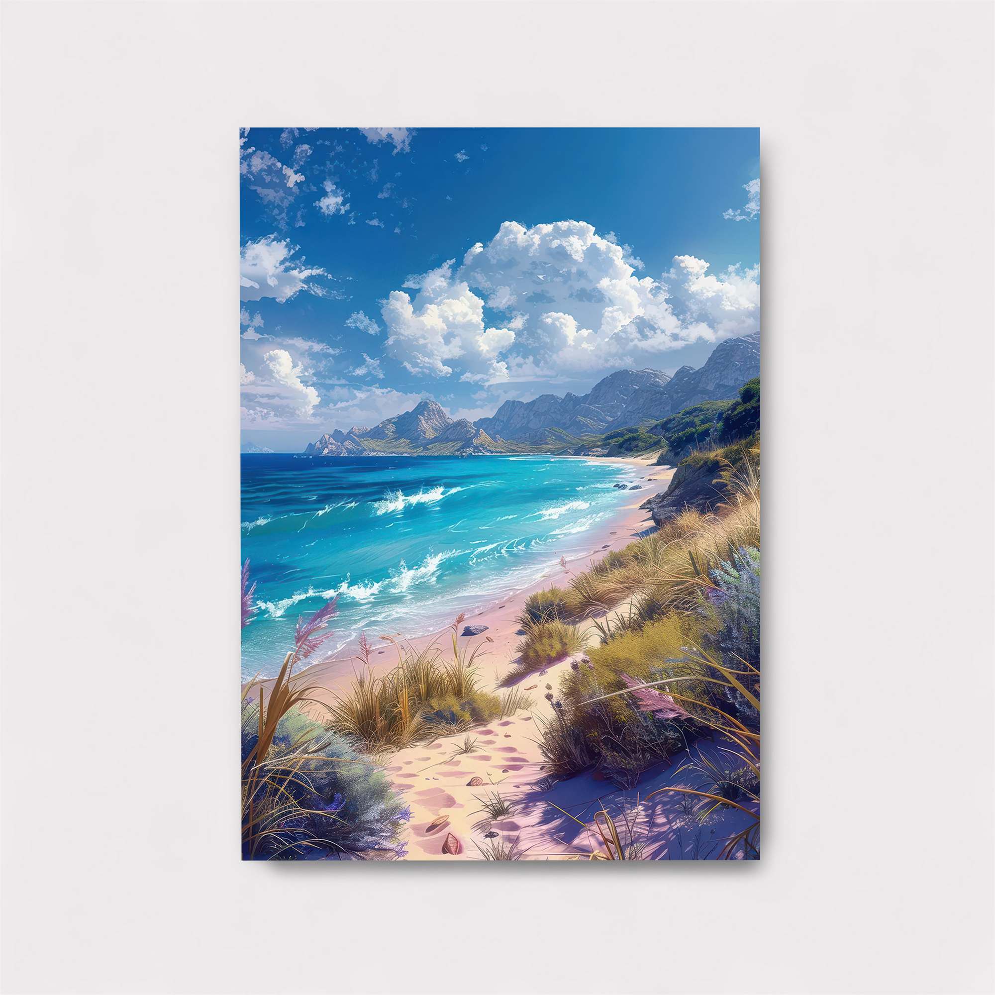 Beach Serenity Safe Wall Magnetic / M