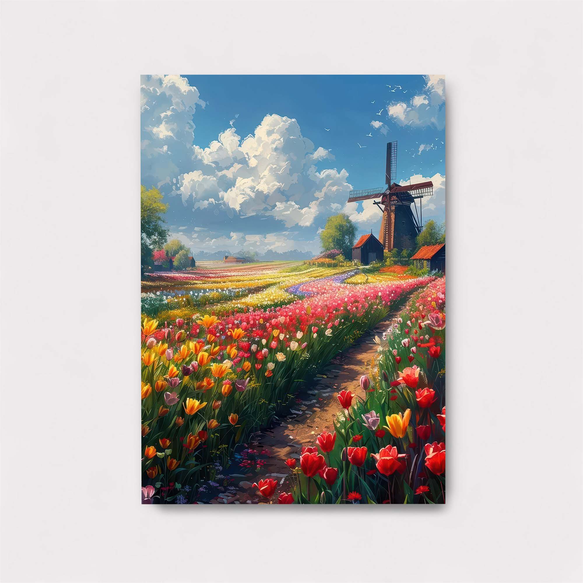 Tulip Tranquility Safe Wall Magnetic / M