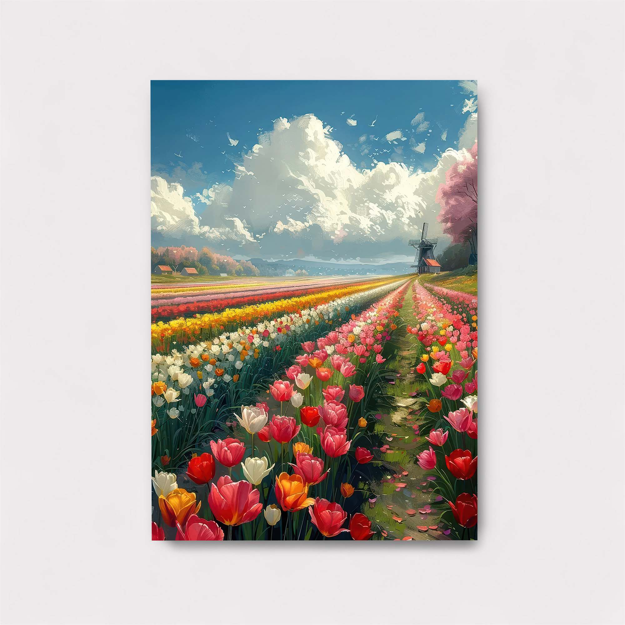 Tulip Tranquility Safe Wall Magnetic / M