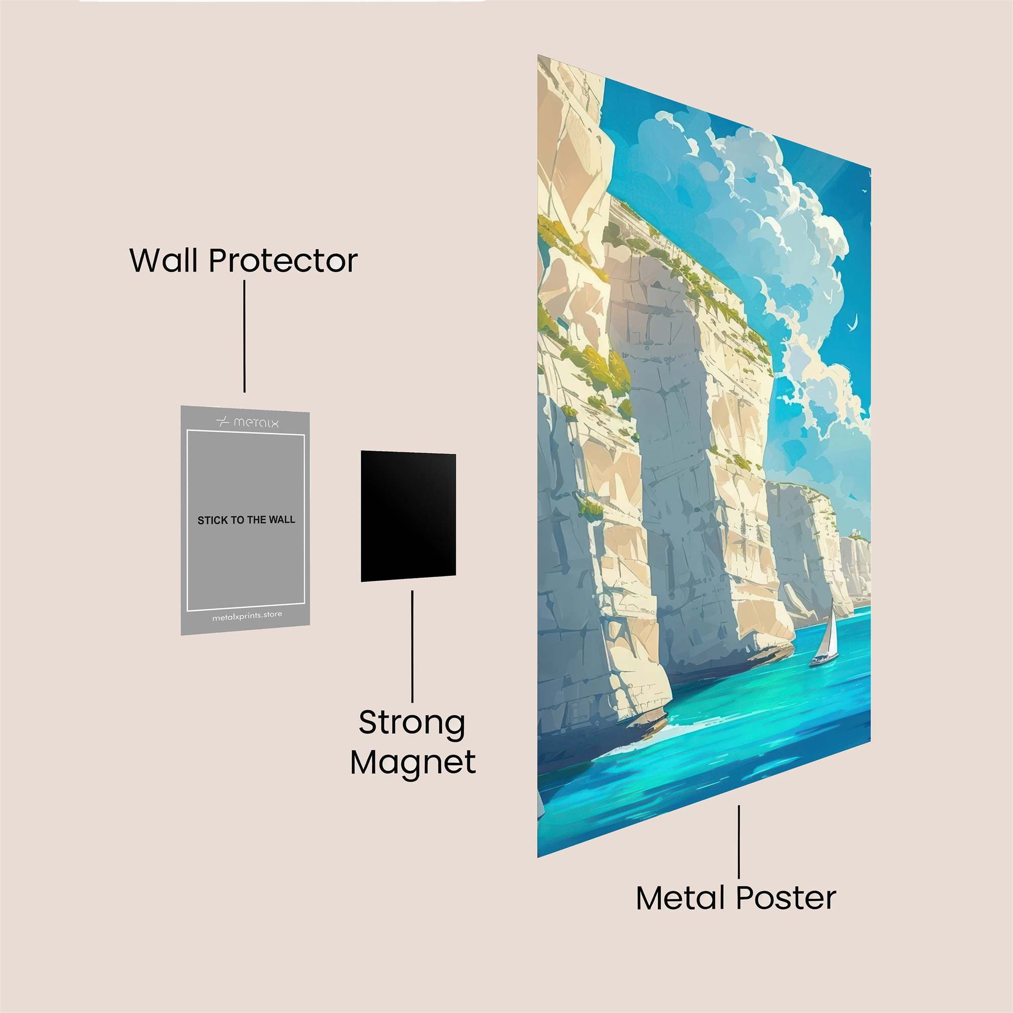 Cliff Serenity Safe Wall Magnetic / M