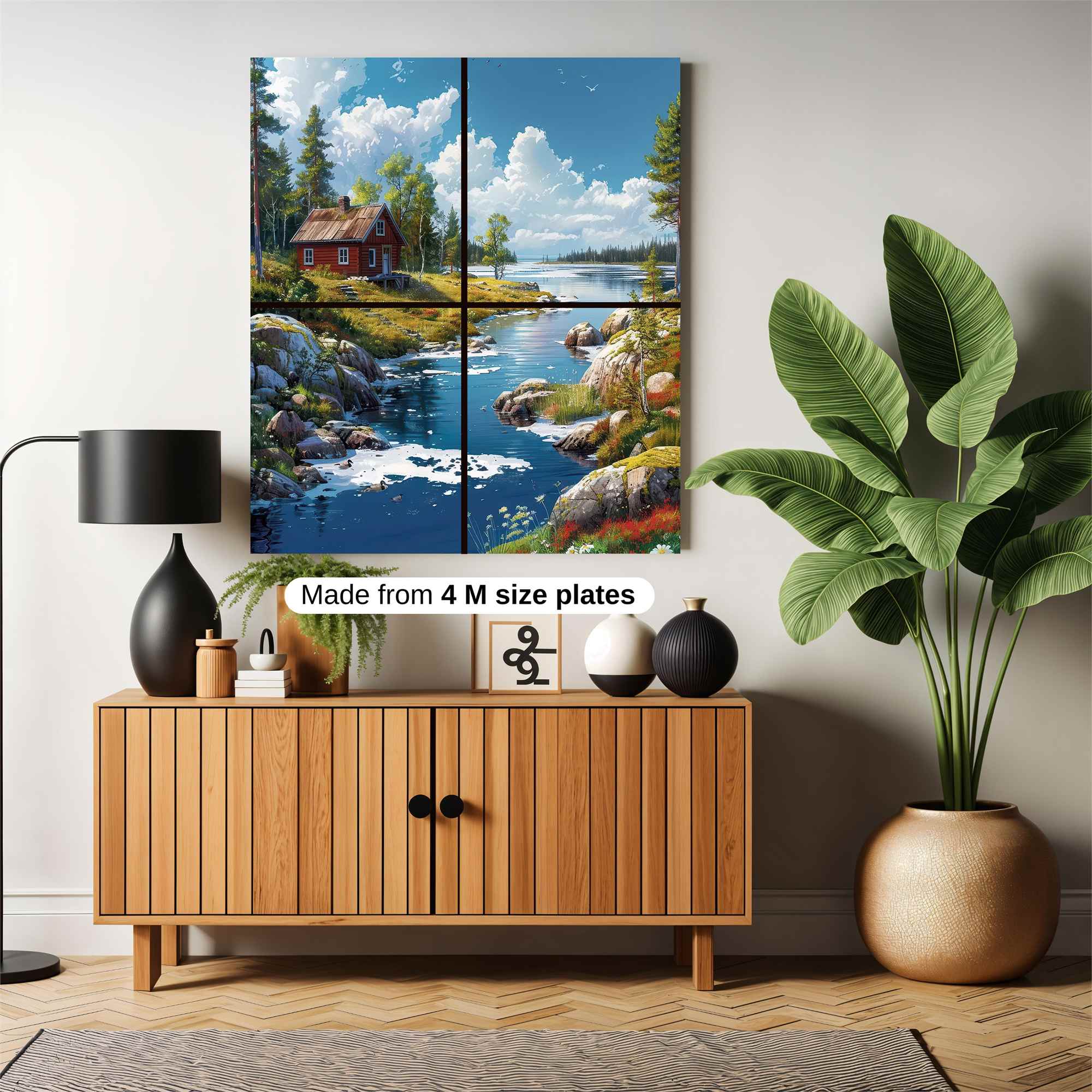 Cabin Serenity Safe Wall Magnetic / M