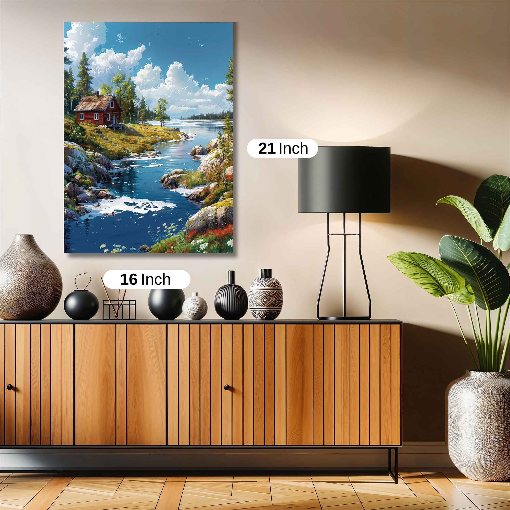 Cabin Serenity Safe Wall Magnetic / M