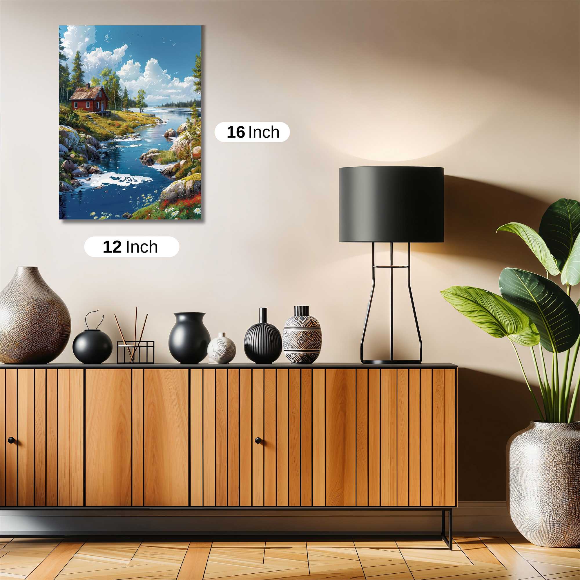 Cabin Serenity Safe Wall Magnetic / M