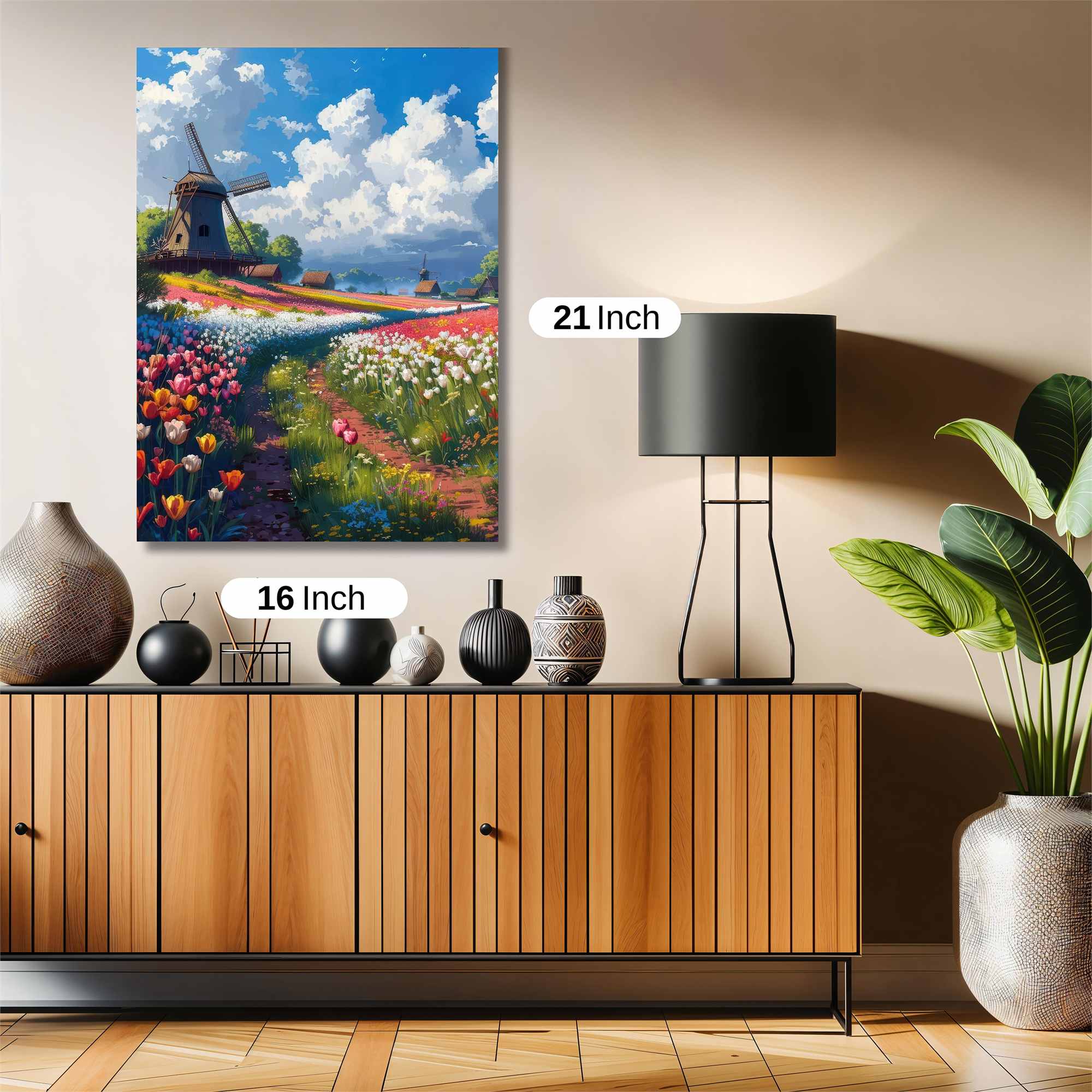 Windmill Whimsy Safe Wall Magnetic / M
