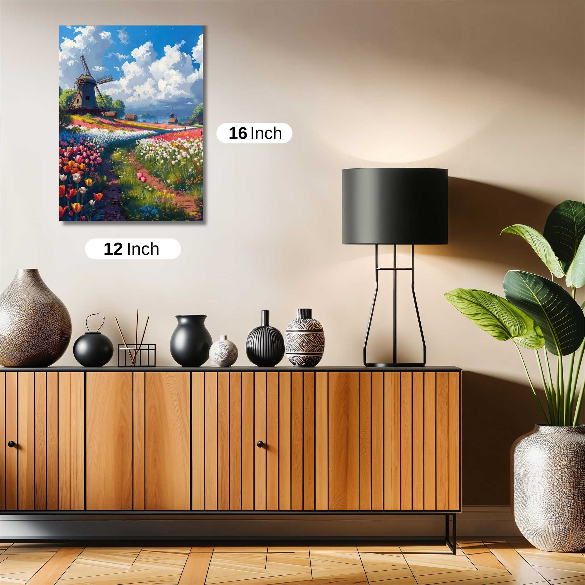 Windmill Whimsy Safe Wall Magnetic / M