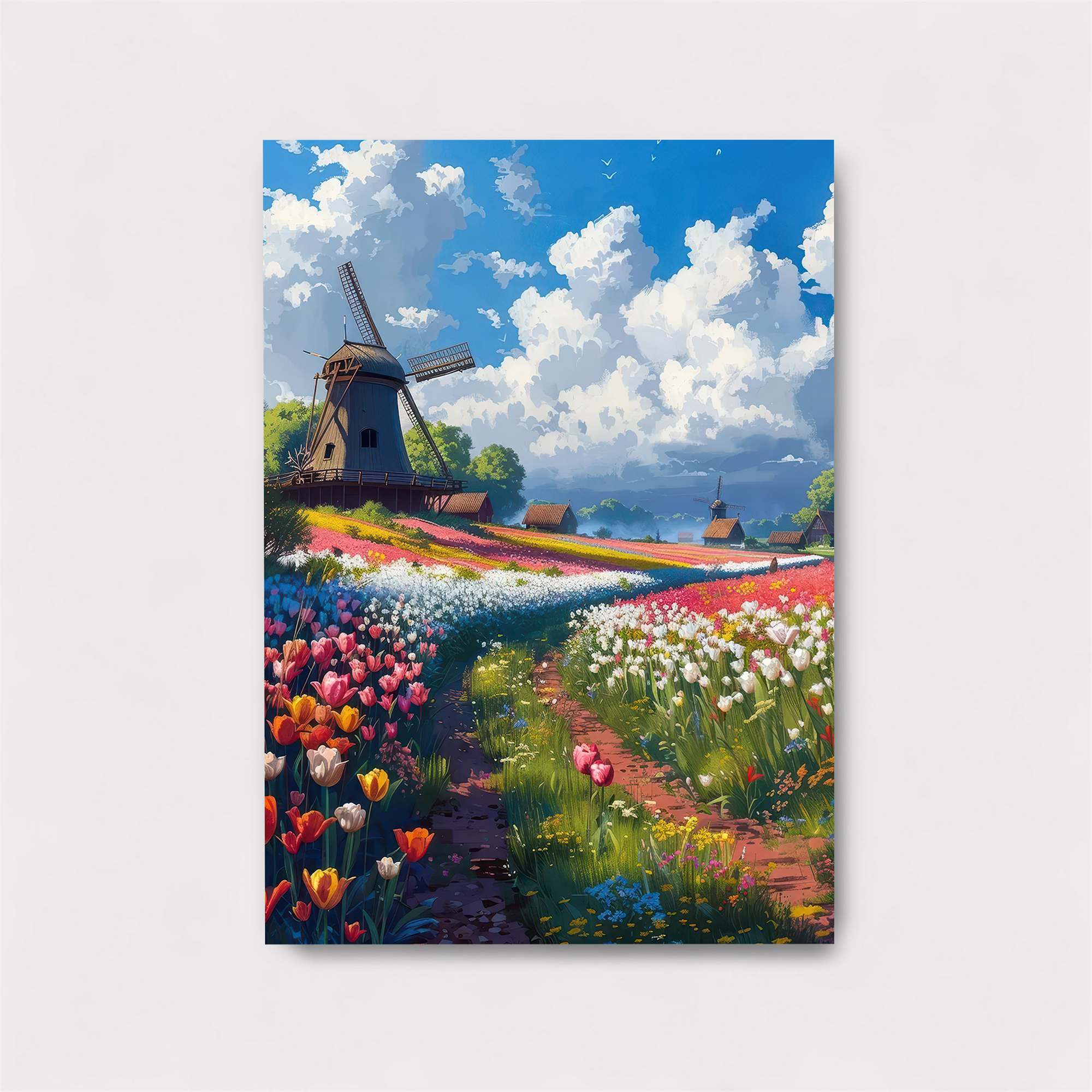 Windmill Whimsy Safe Wall Magnetic / M