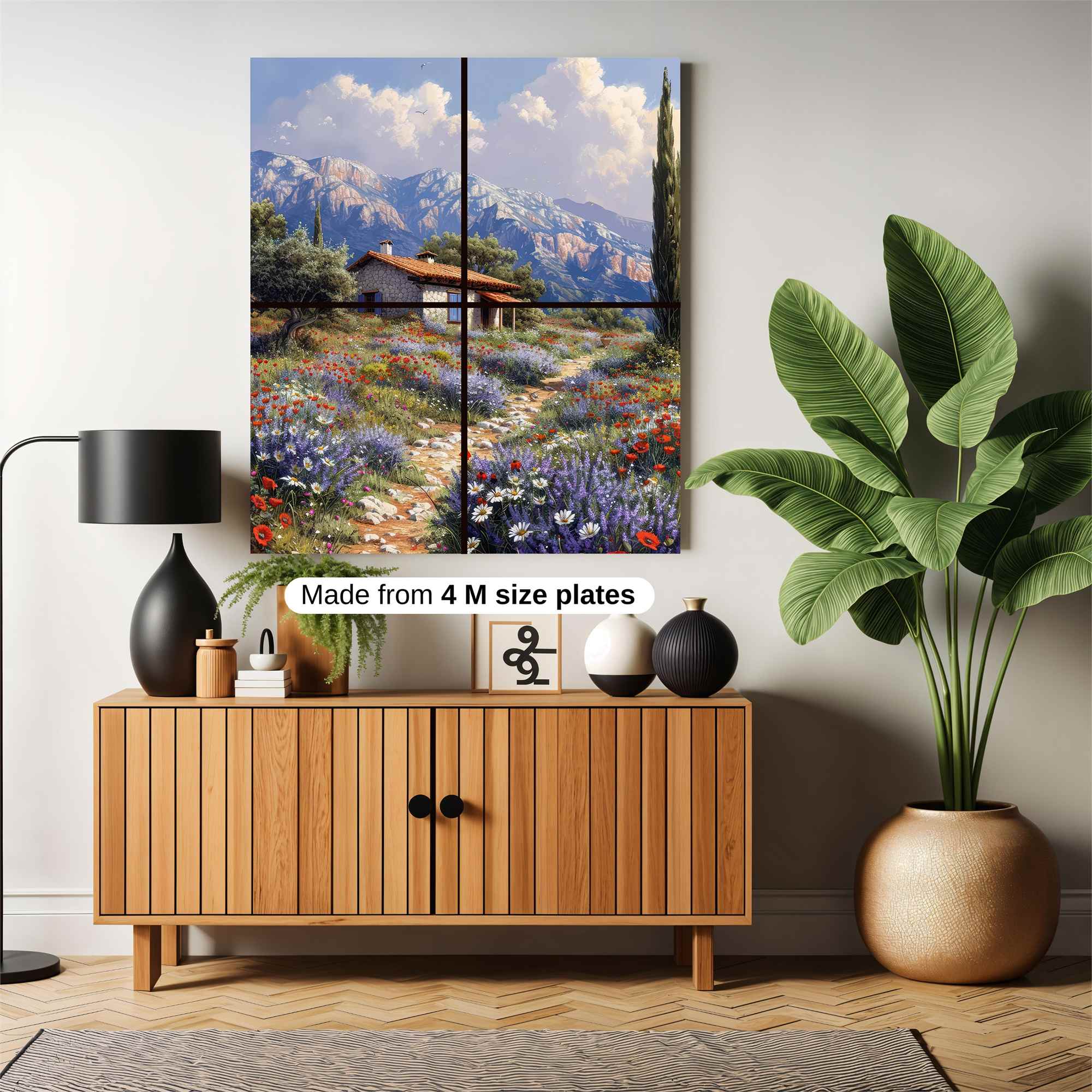 Mountain Serenity Safe Wall Magnetic / M