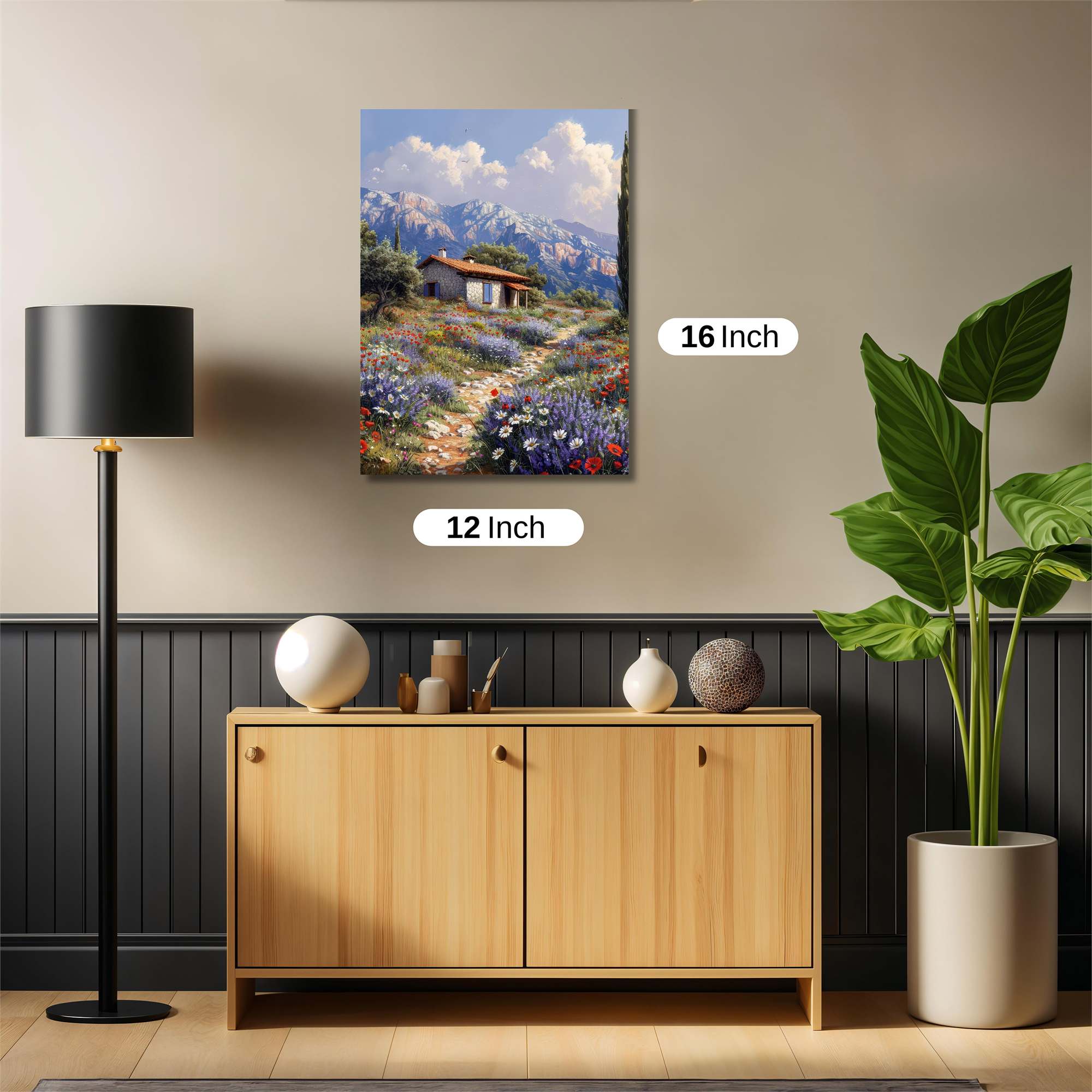 Mountain Serenity Safe Wall Magnetic / M