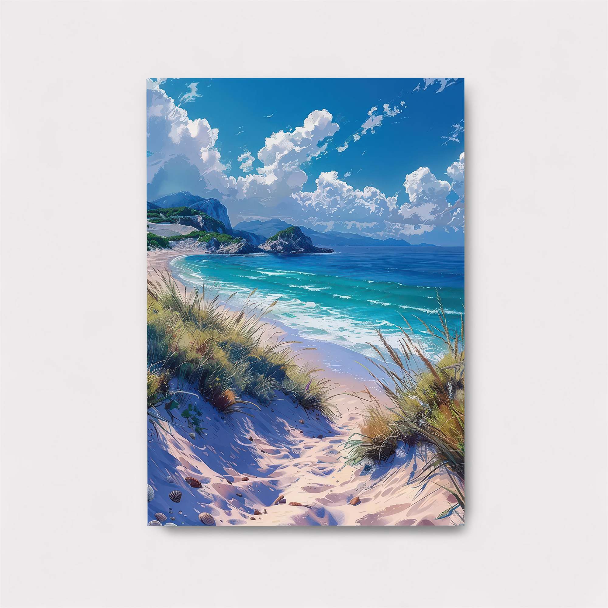 Beach Serenity Safe Wall Magnetic / M