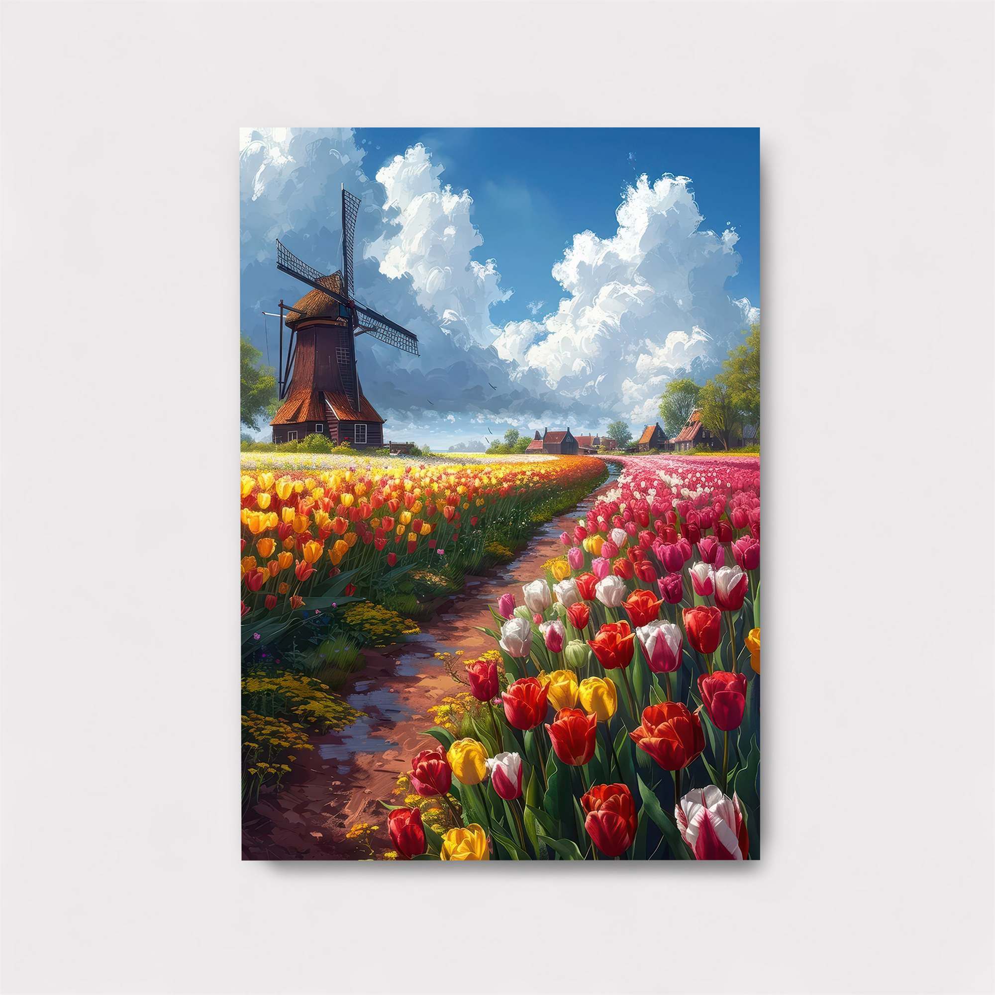 Tulip Tranquility Safe Wall Magnetic / M