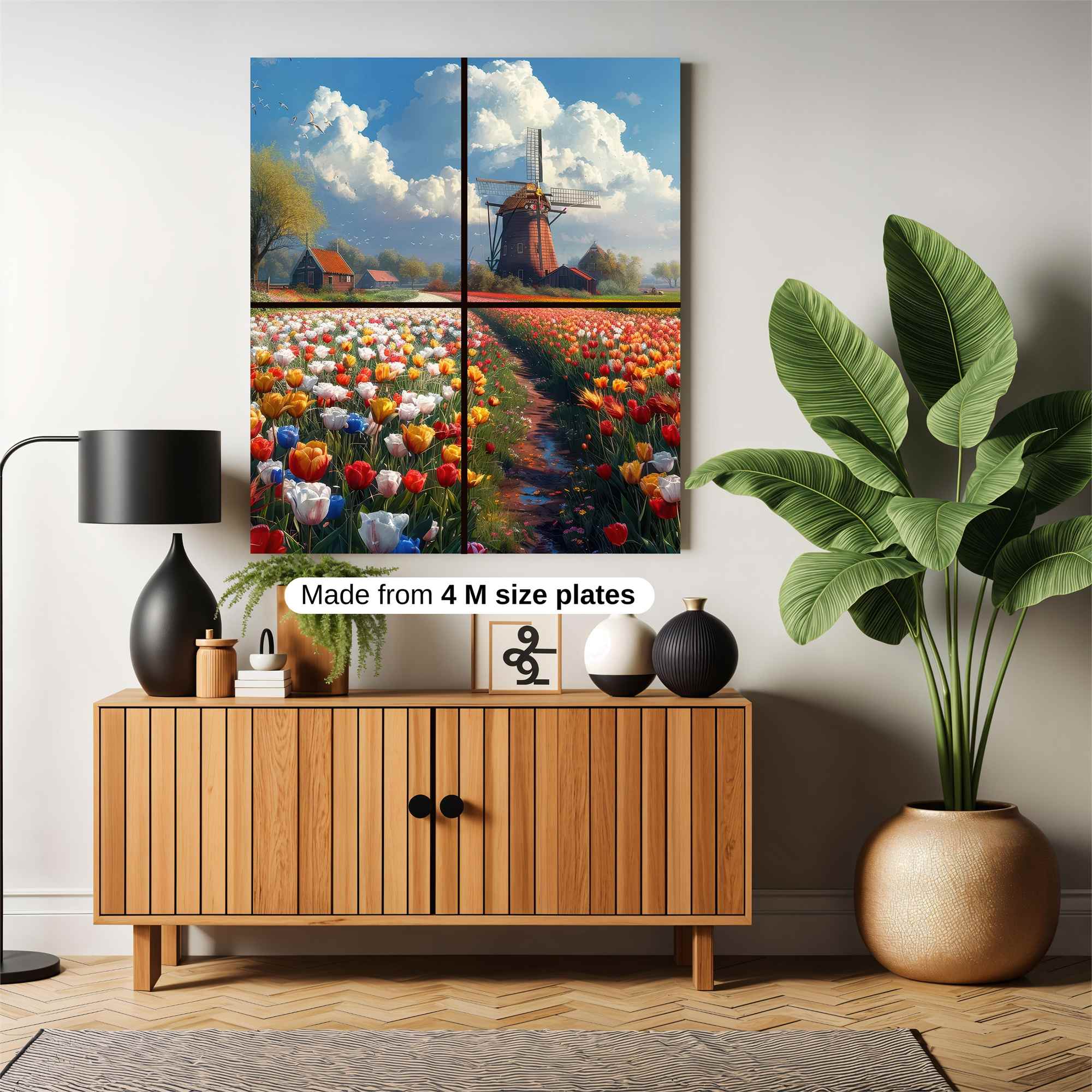 Tulip Tranquility Safe Wall Magnetic / M