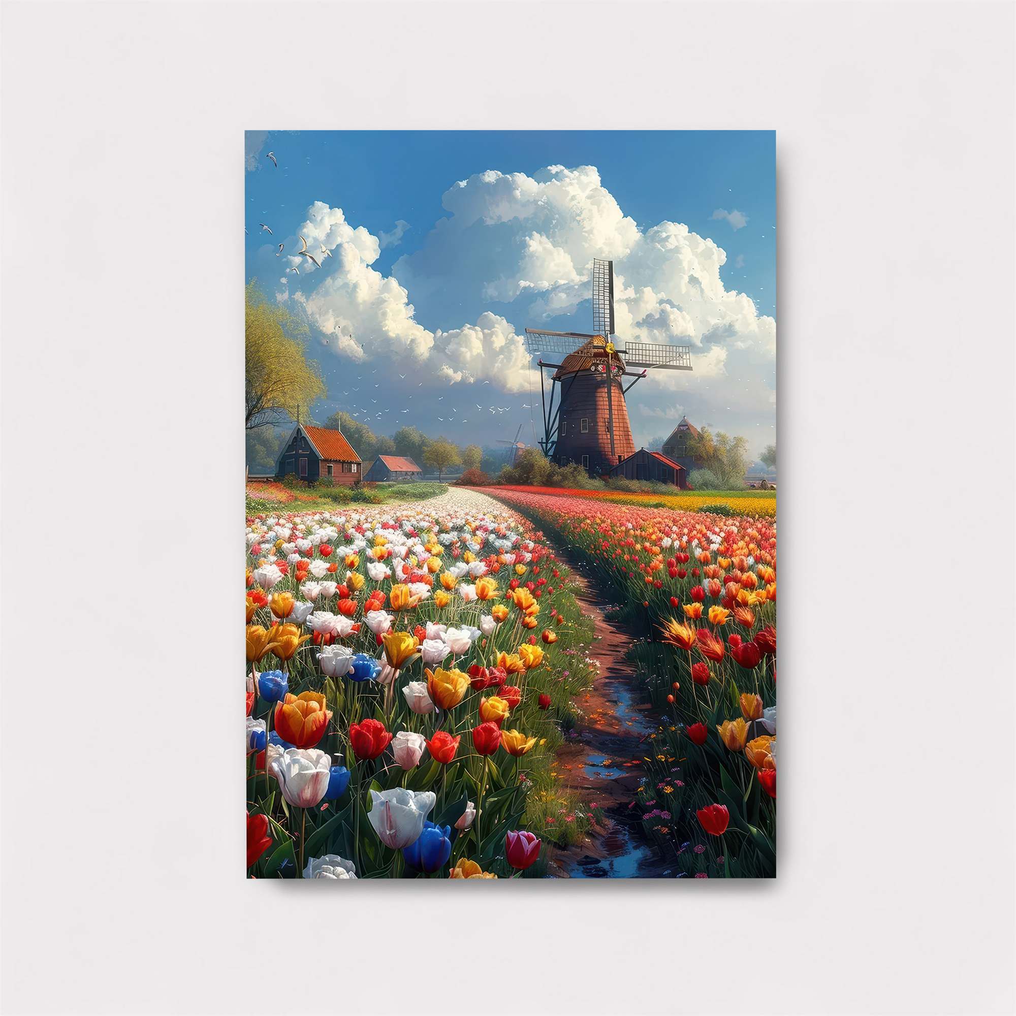 Tulip Tranquility Safe Wall Magnetic / M