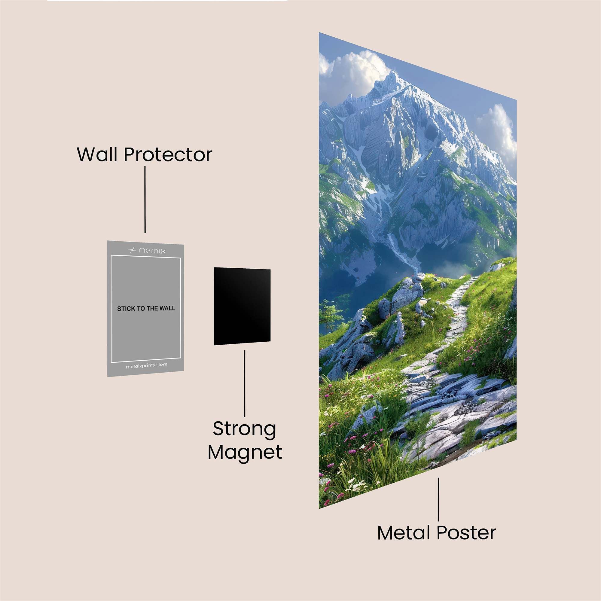 Everest Serenity Safe Wall Magnetic / M