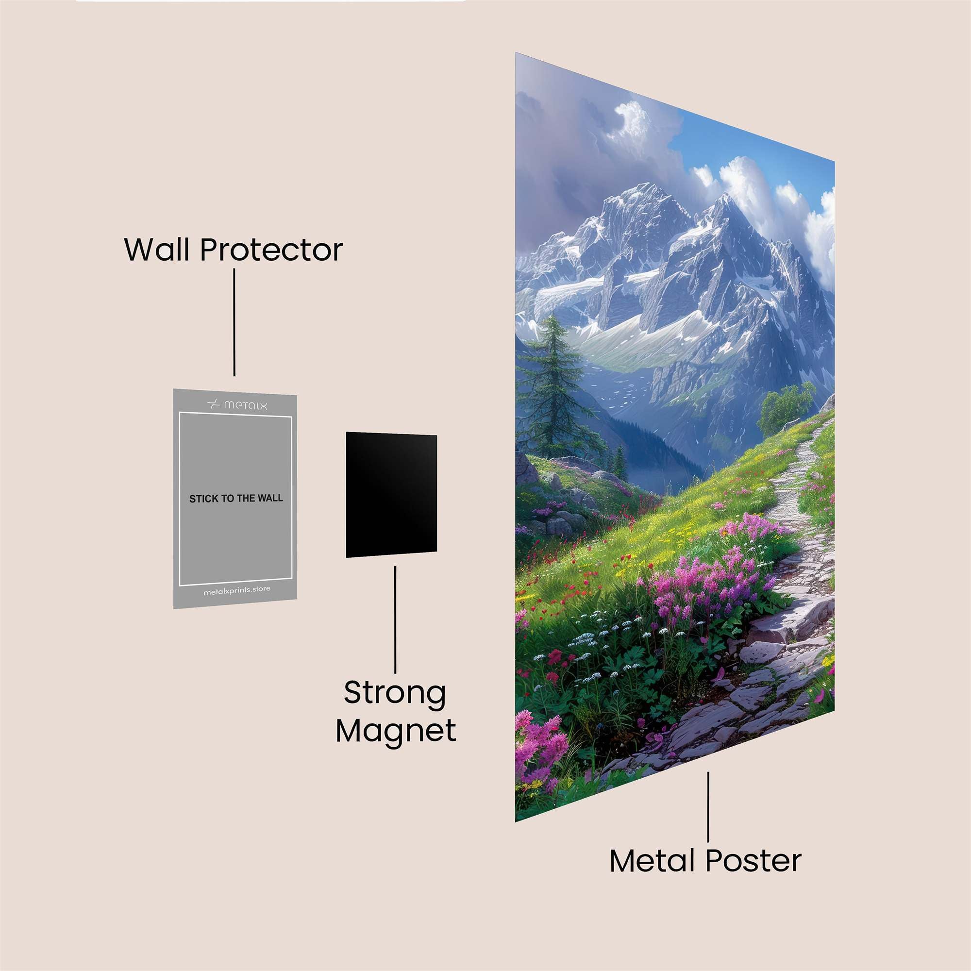 Everest Enchantment Safe Wall Magnetic / M