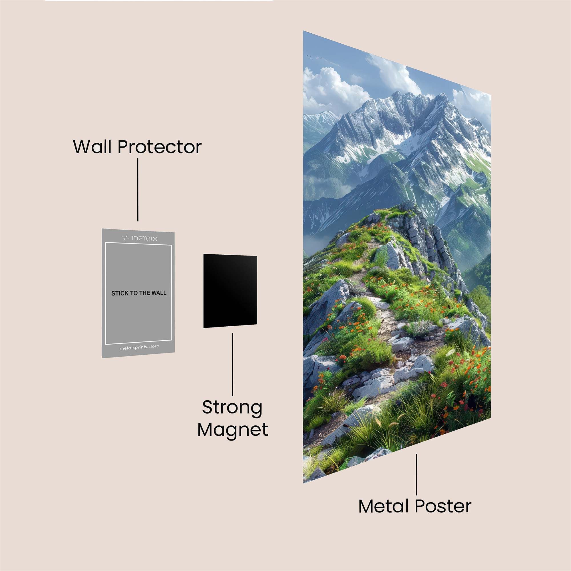 Everest Serenity Safe Wall Magnetic / M