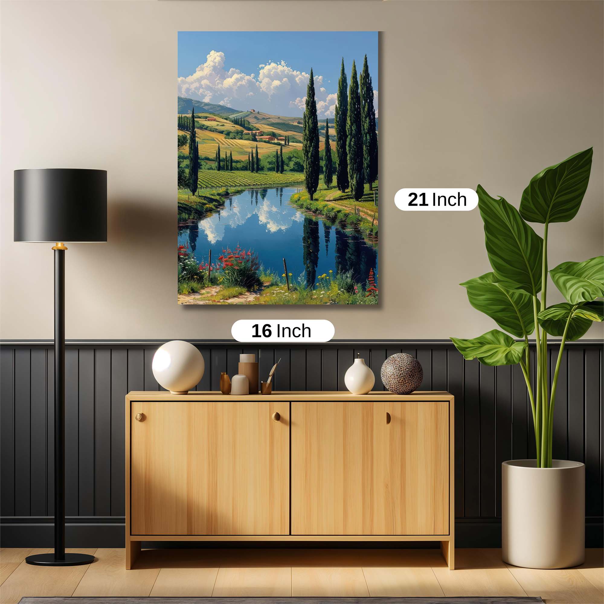 Tuscany Tranquil Safe Wall Magnetic / M