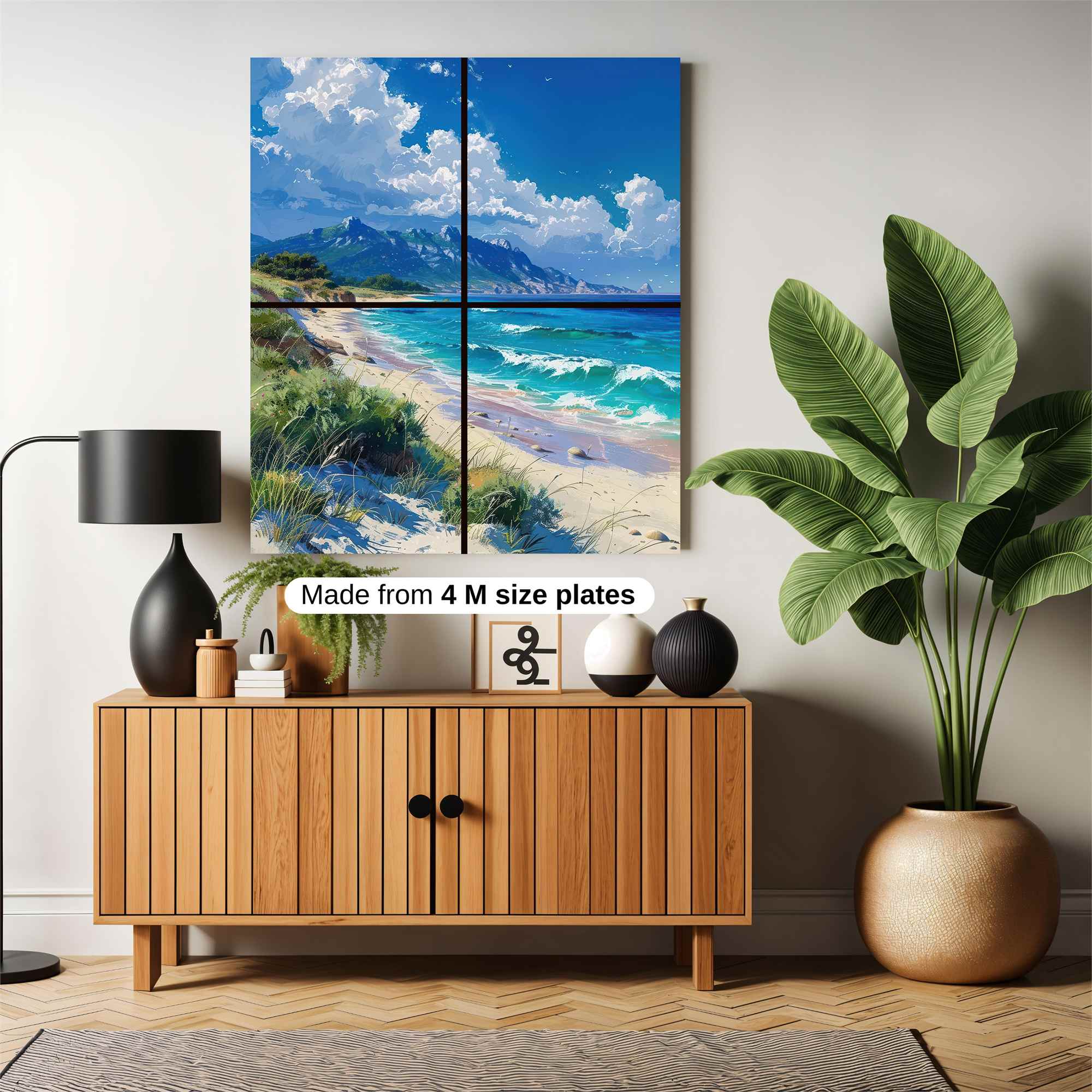 Beach Bliss Safe Wall Magnetic / M