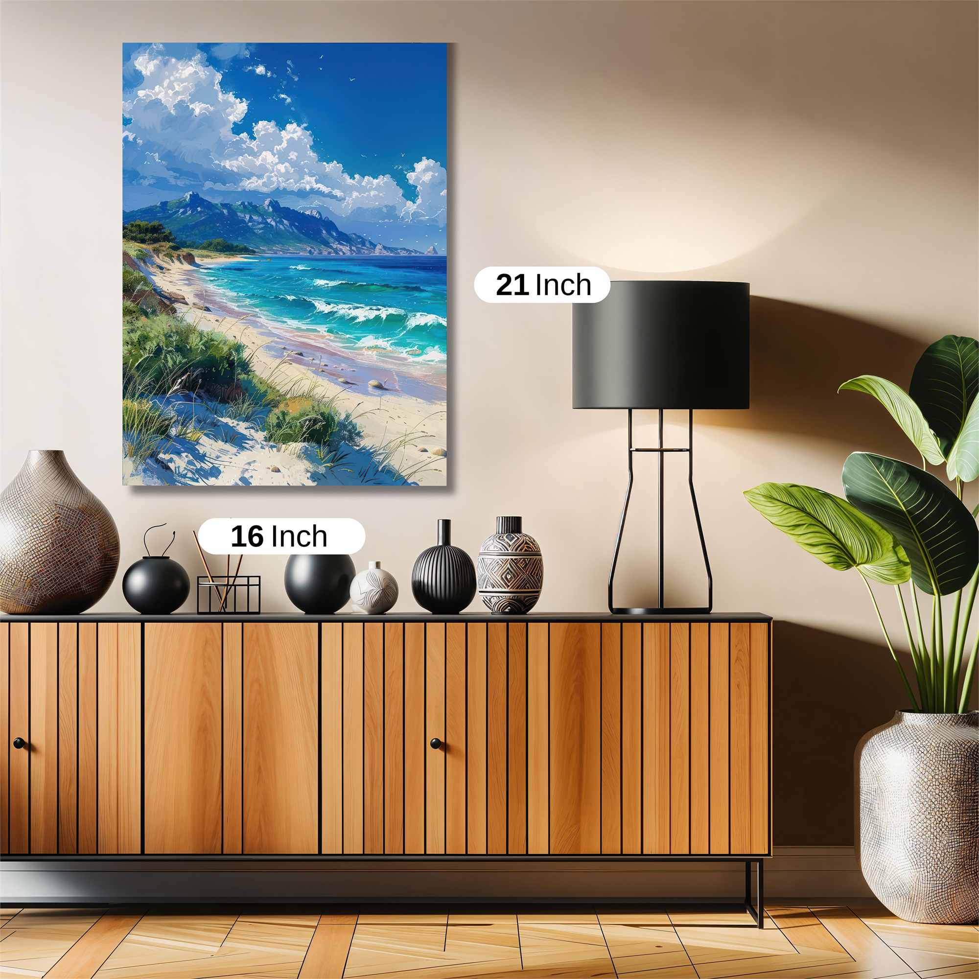 Beach Bliss Safe Wall Magnetic / M
