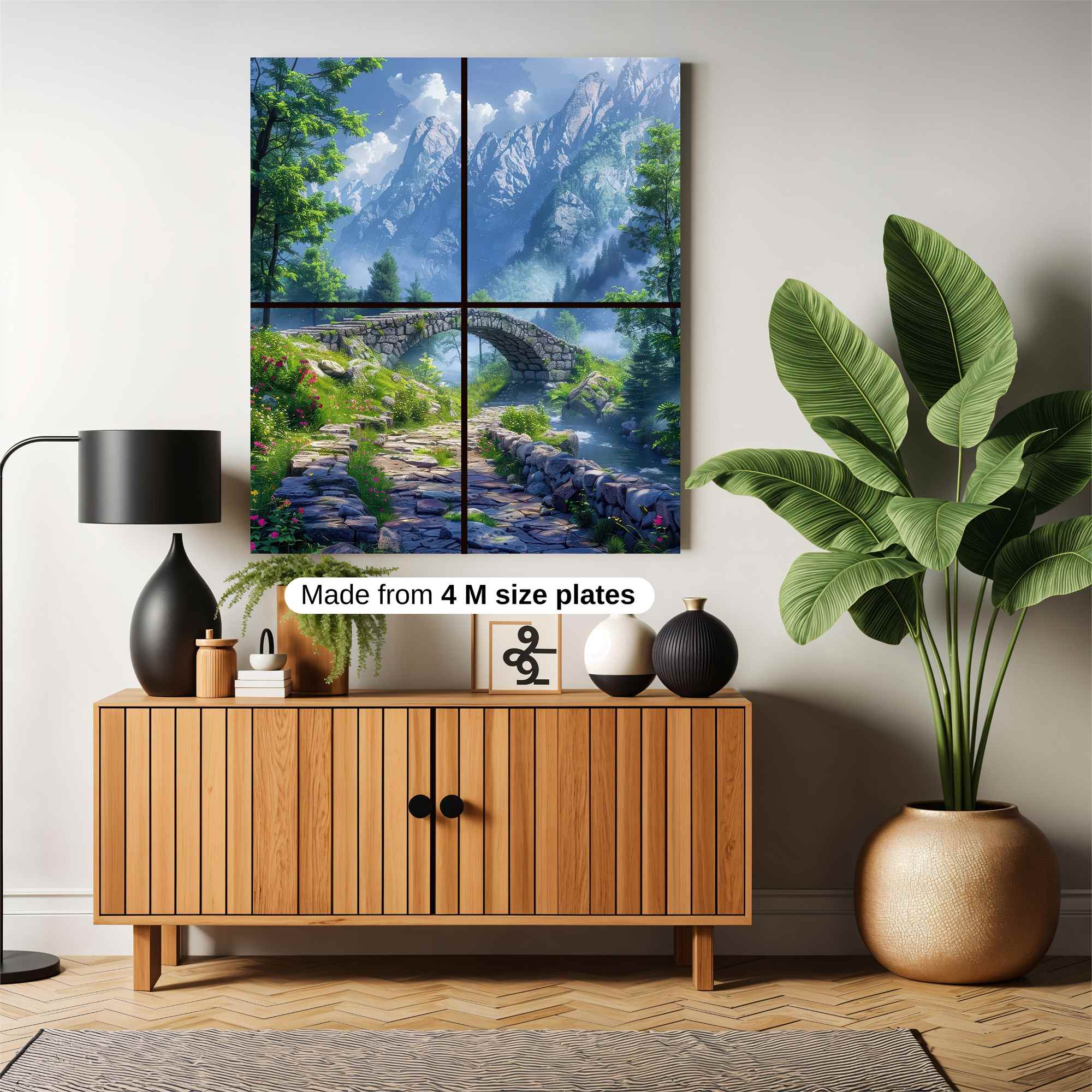 Mystic Bridge Safe Wall Magnetic / M