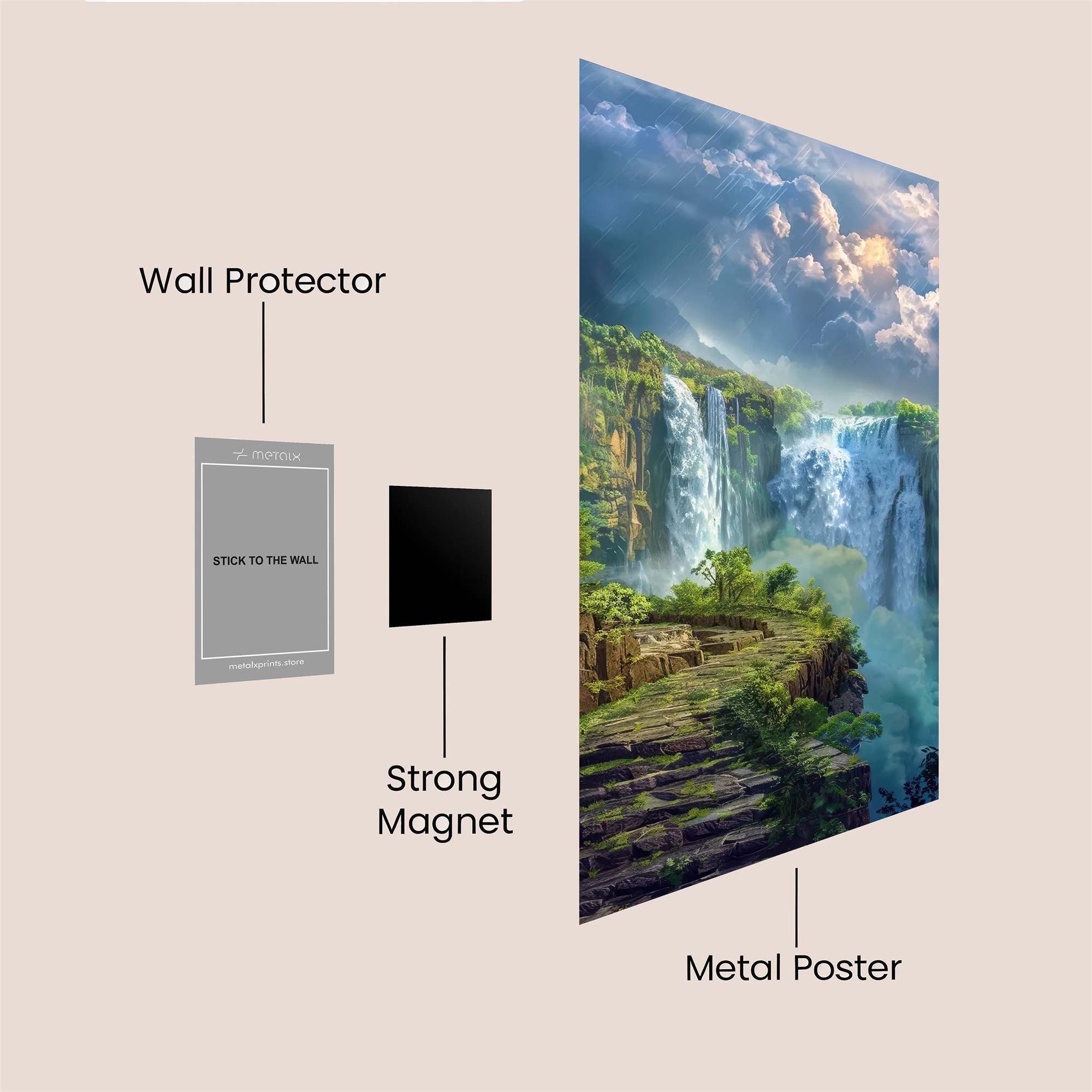 Eden's Serenity Safe Wall Magnetic / M