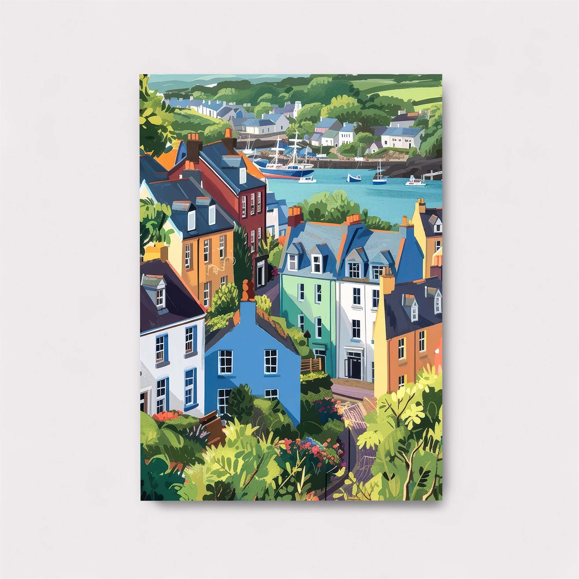 Coastal Serenity Safe Wall Magnetic / M