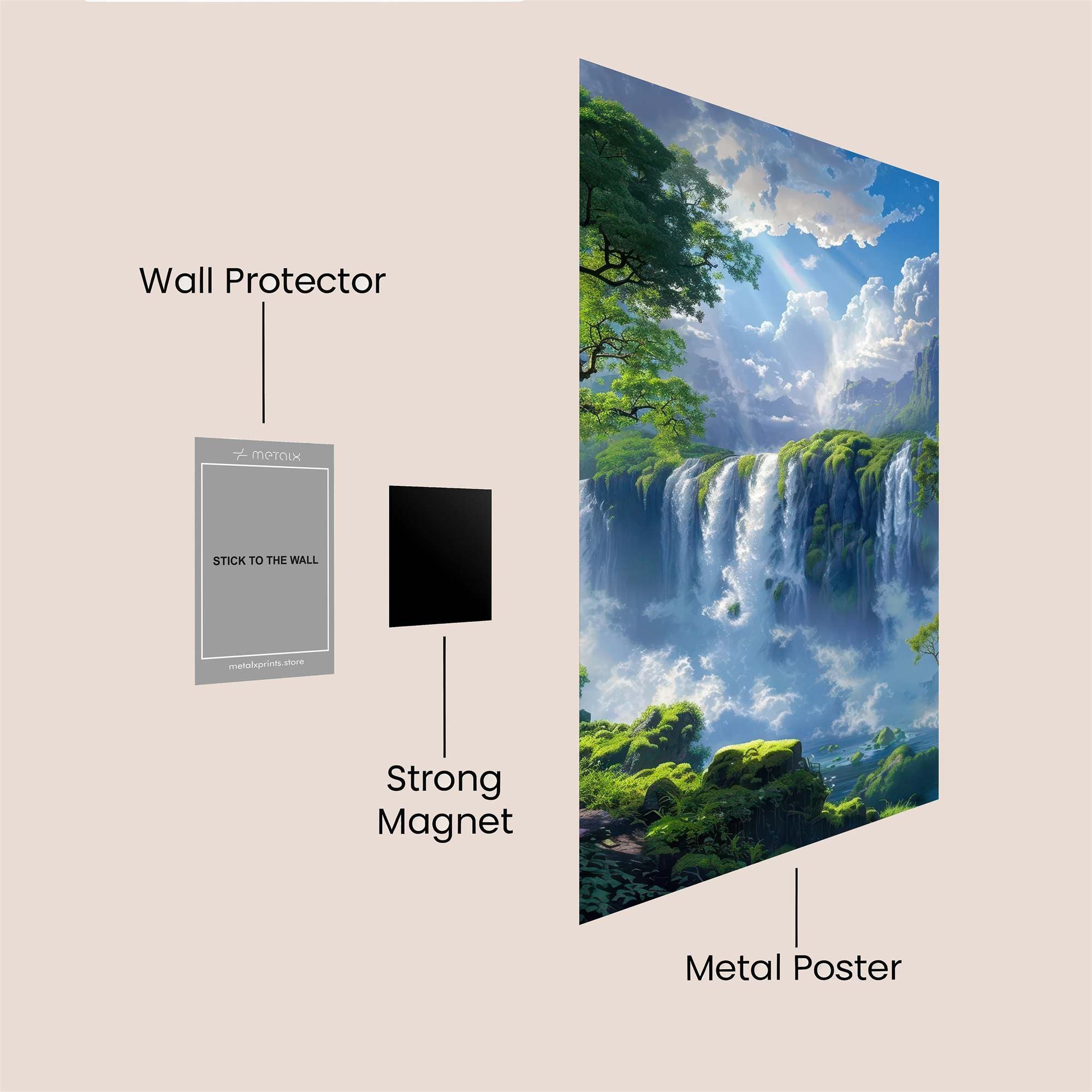 Edenic Serenity Safe Wall Magnetic / M