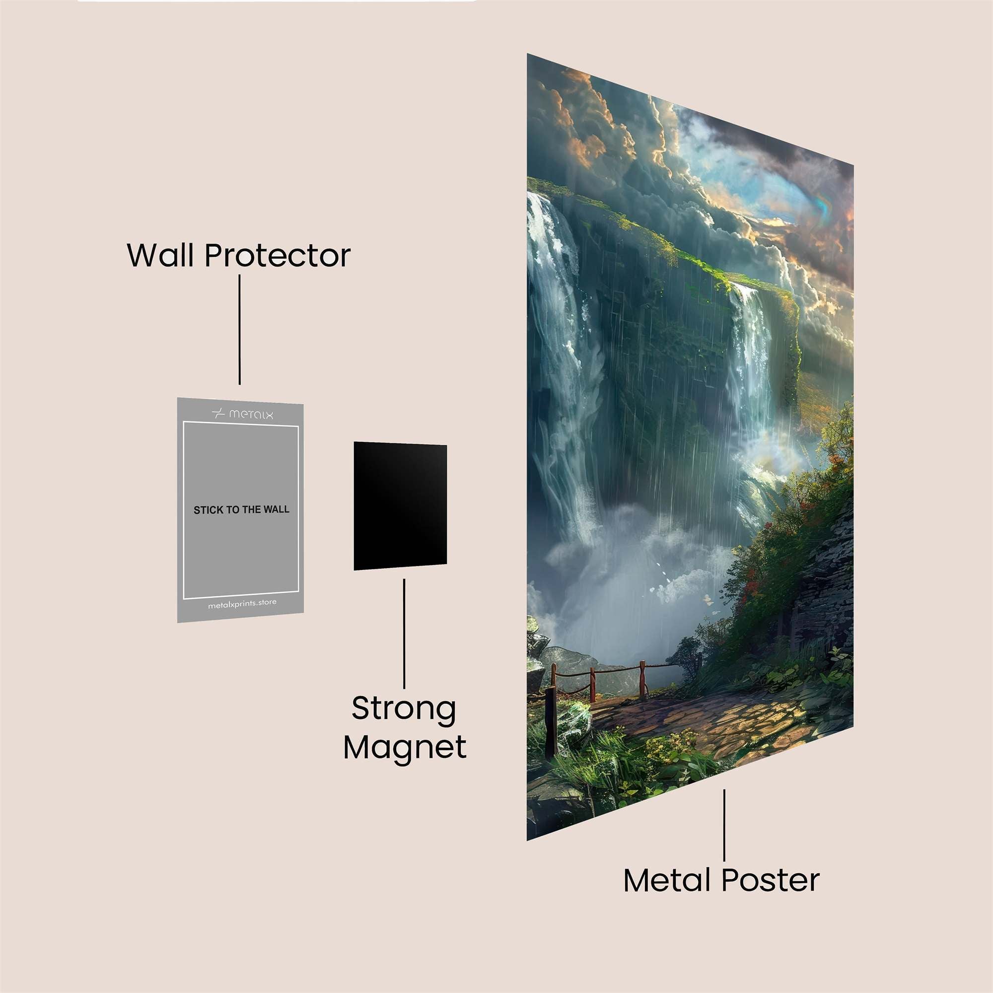 Mystic Serenity Safe Wall Magnetic / M