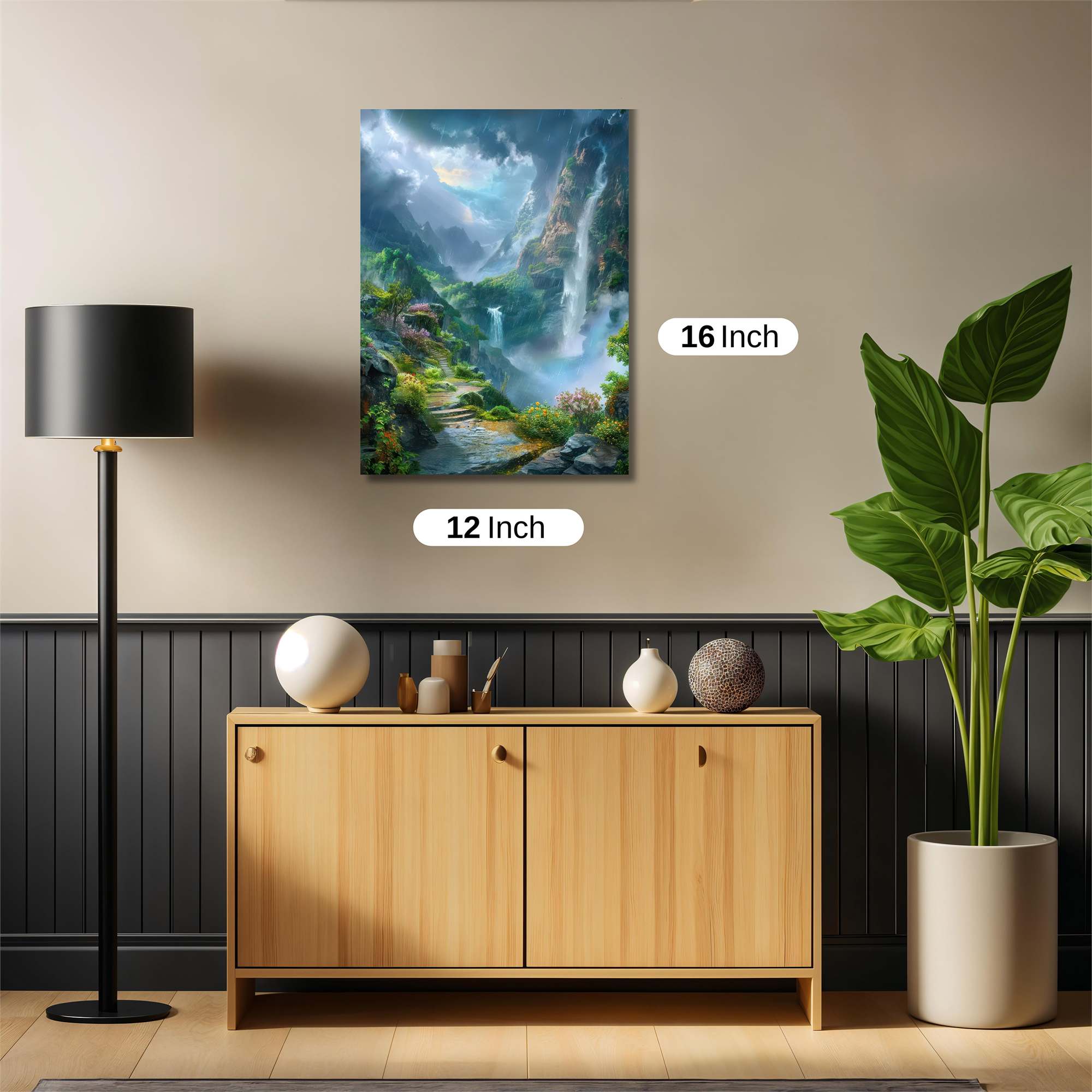 Mystic Cascade Safe Wall Magnetic / M