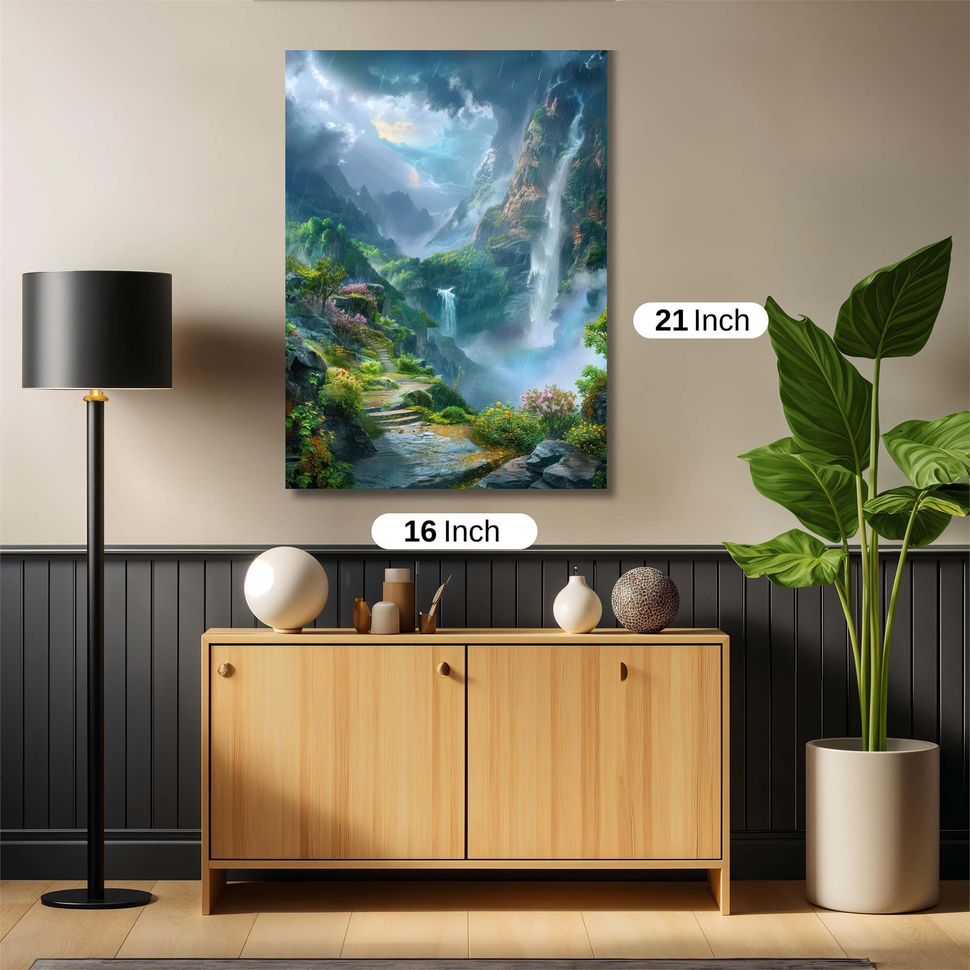 Mystic Cascade Safe Wall Magnetic / M