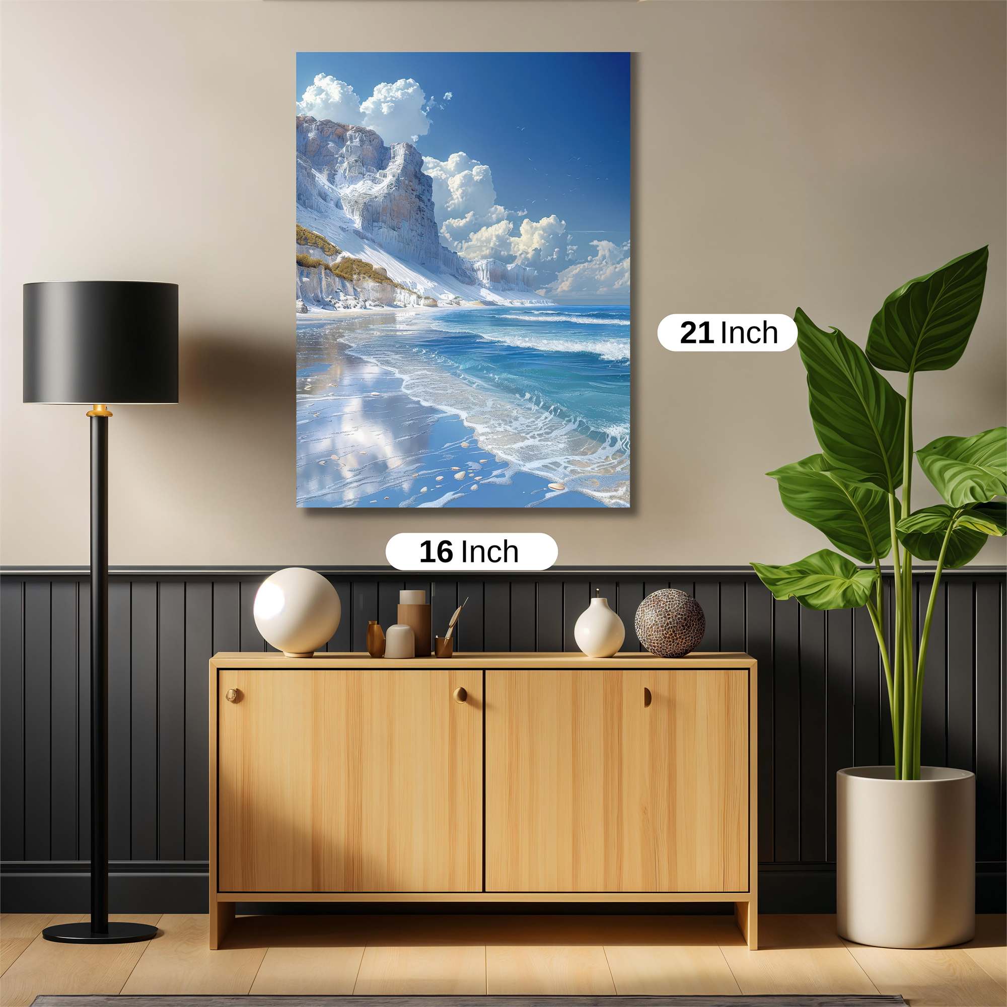 Mountain Serenity Safe Wall Magnetic / M