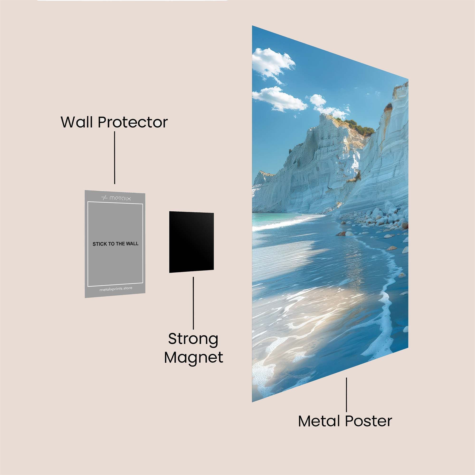 Cliff Serenity Safe Wall Magnetic / M