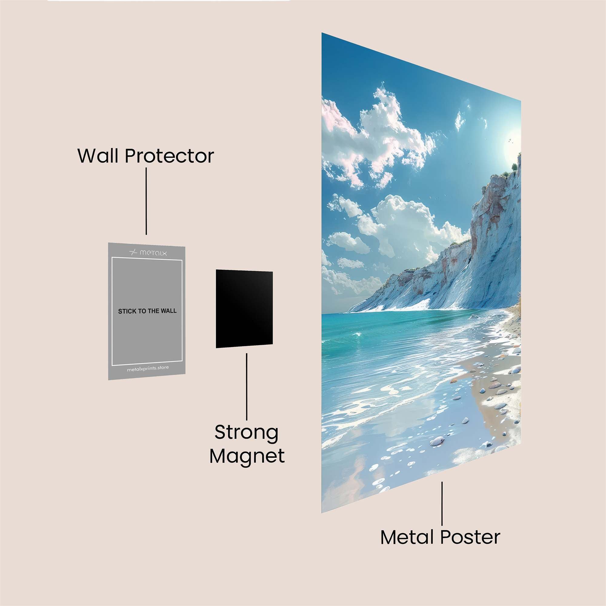 Cliff Serenity Safe Wall Magnetic / M